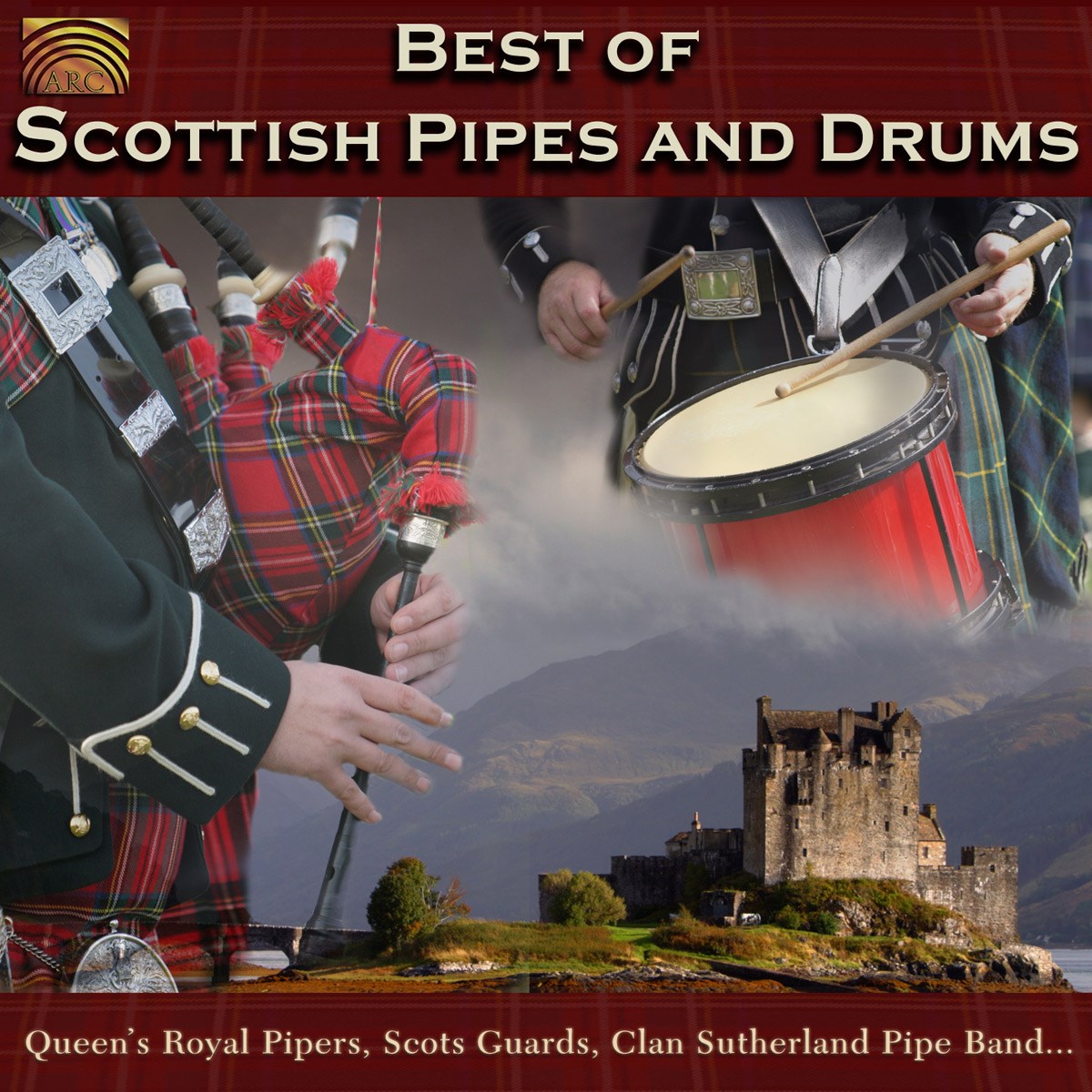 Afbeelding van Scots Guards Queens Royal Pipers - Best Of Scottish Pipes And Drums