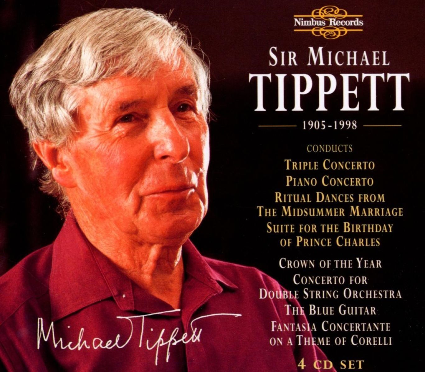 Afbeelding van BBC Philharmonic Orchestra, English String Orchestra - Sir Michael Tippett 1905-1998