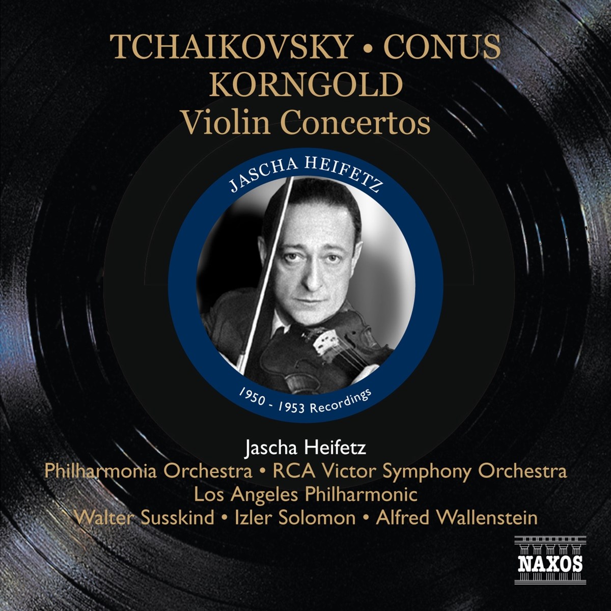 Afbeelding van Philharmonia Orchestra, RCA Victor Symphony Orchestra - Violin Concertos