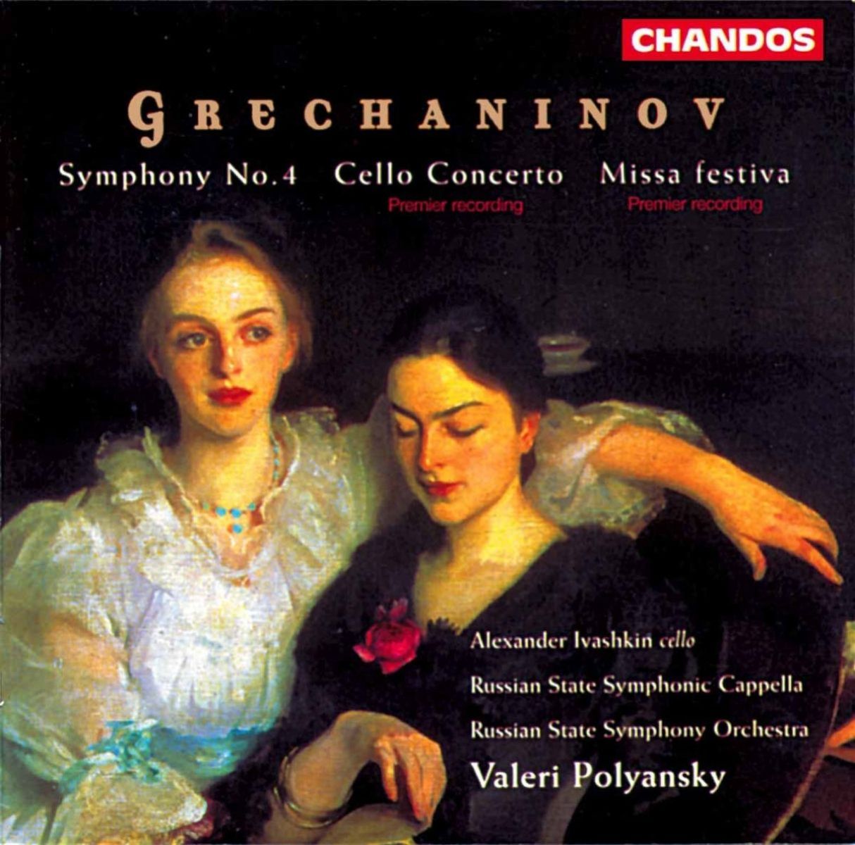 Afbeelding van Alexander Ivashkin, Ludmila Golub, Russian State Symphony Orchestra - Grechaninov: Symphony No. 4