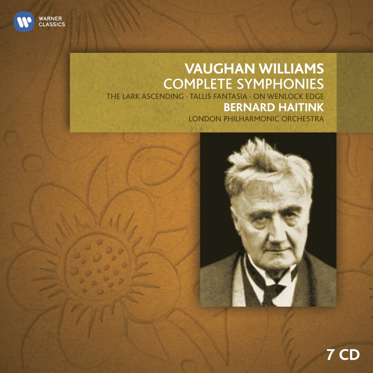 Afbeelding van London Symphony Orchestra, Bernard Haitink - Vaughan Williams: Complete Symphonies • The Lark Ascending • Tallis Fantasia • On Wenlock Edge