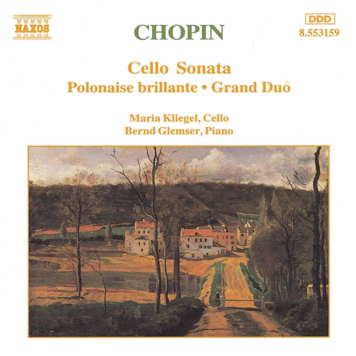 Afbeelding van Maria Kliegel & Bernd Glemser - Chopin: Cello Sonata