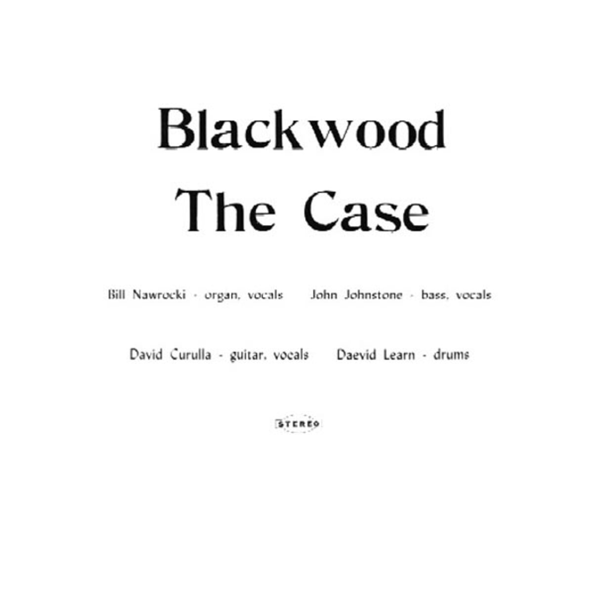 Afbeelding van Case - Blackwood (CD)
