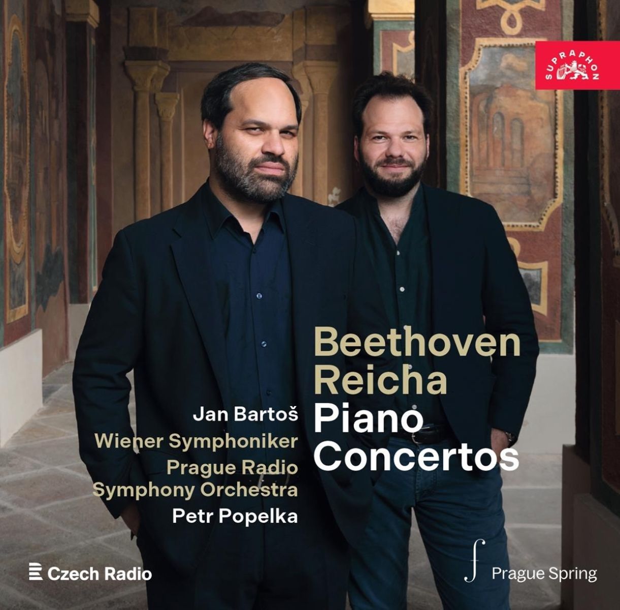 Afbeelding van Jan Bartos, Petr Popelka, Prague Radio Symphony Orchestra, Wiener Symphoniker - Beethoven | Reicha: Piano Concertos