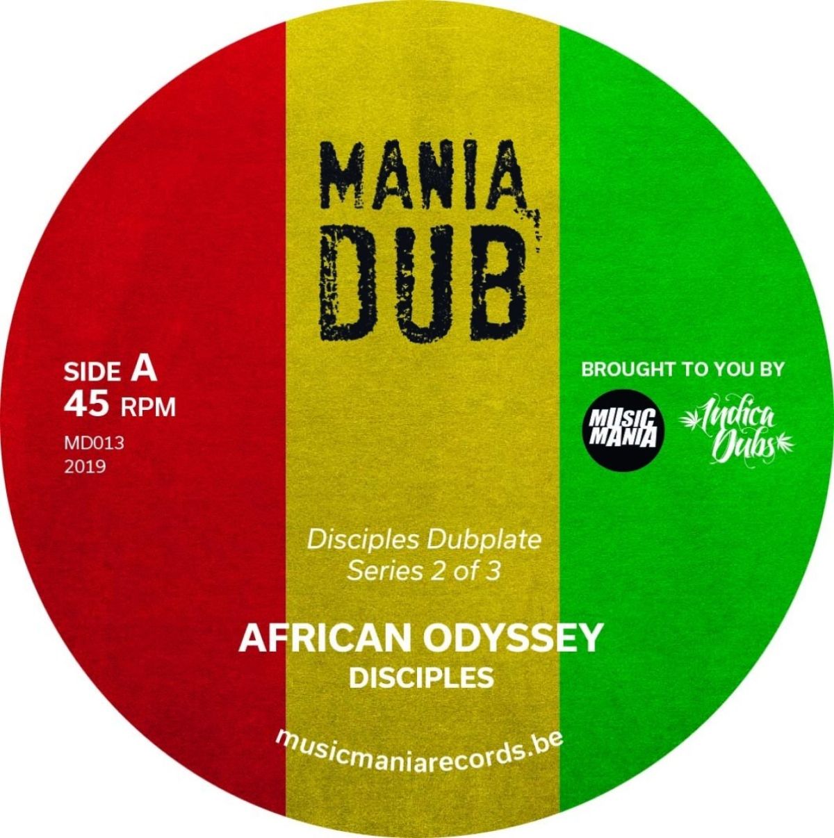 Afbeelding van Disciples - African Odyssey / African Dub