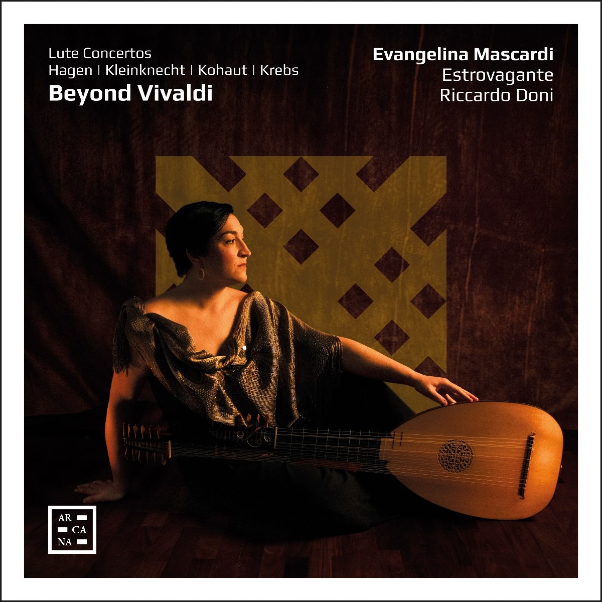 Afbeelding van Evangelina Mascardi, Estrovagante, Riccardo Doni - Beyond Vivaldi: Lute Concertos
