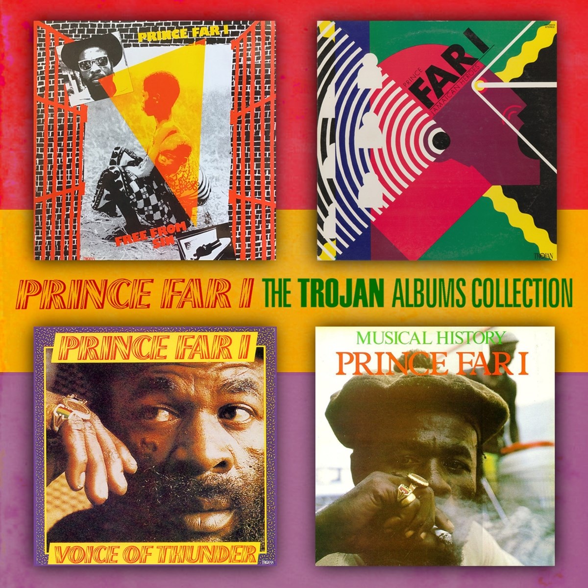 Afbeelding van Prince Far I - The Trojan Albums Collection