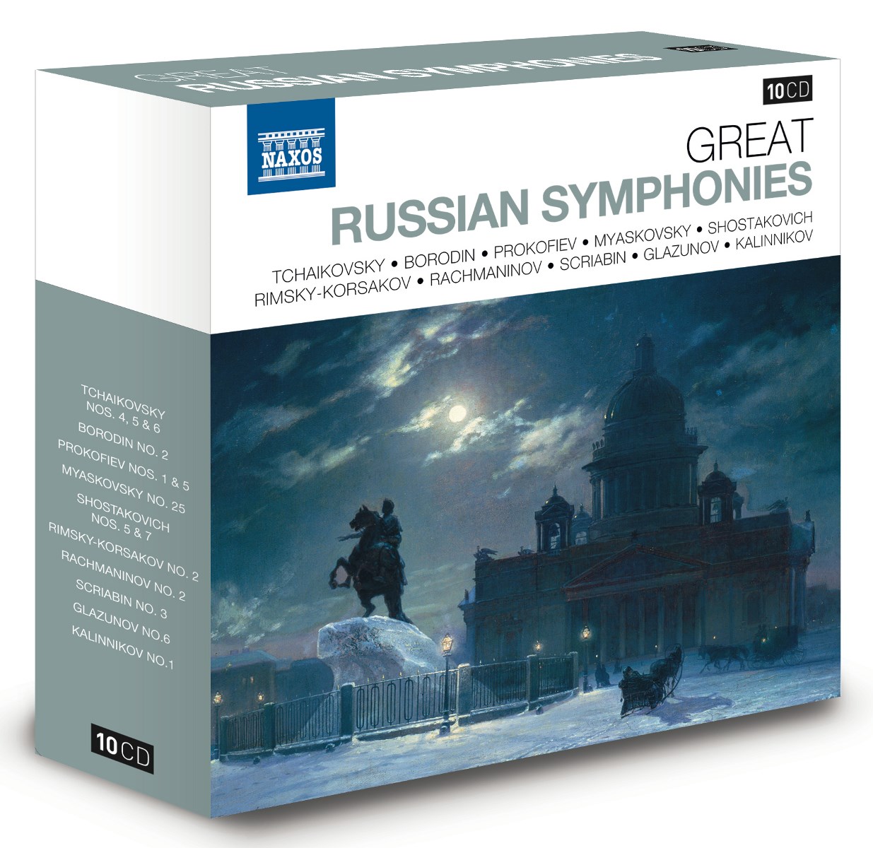 Afbeelding van Various Artists - Great Russian Symphonies
