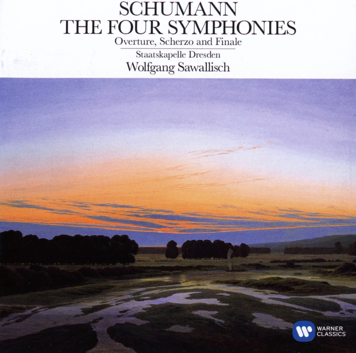 Afbeelding van Staatskapelle Dresden, Wolfgang Sawallisch - Schumann: The Four Symphonies | Overture, Scherzo And Finale