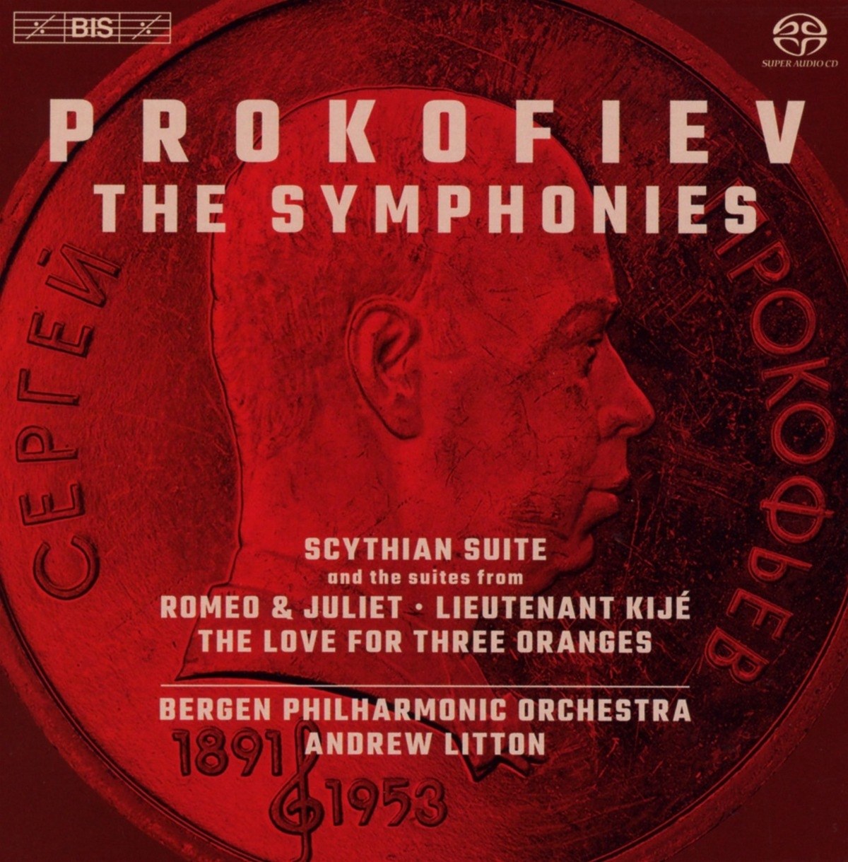 Afbeelding van Bergen Philharmonic Orchestra, Andrew Litton - Prokofiev: The Symphonies