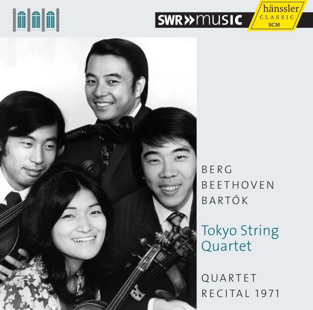 Afbeelding van Tokyo String Quartet - Quartet Recital 1971