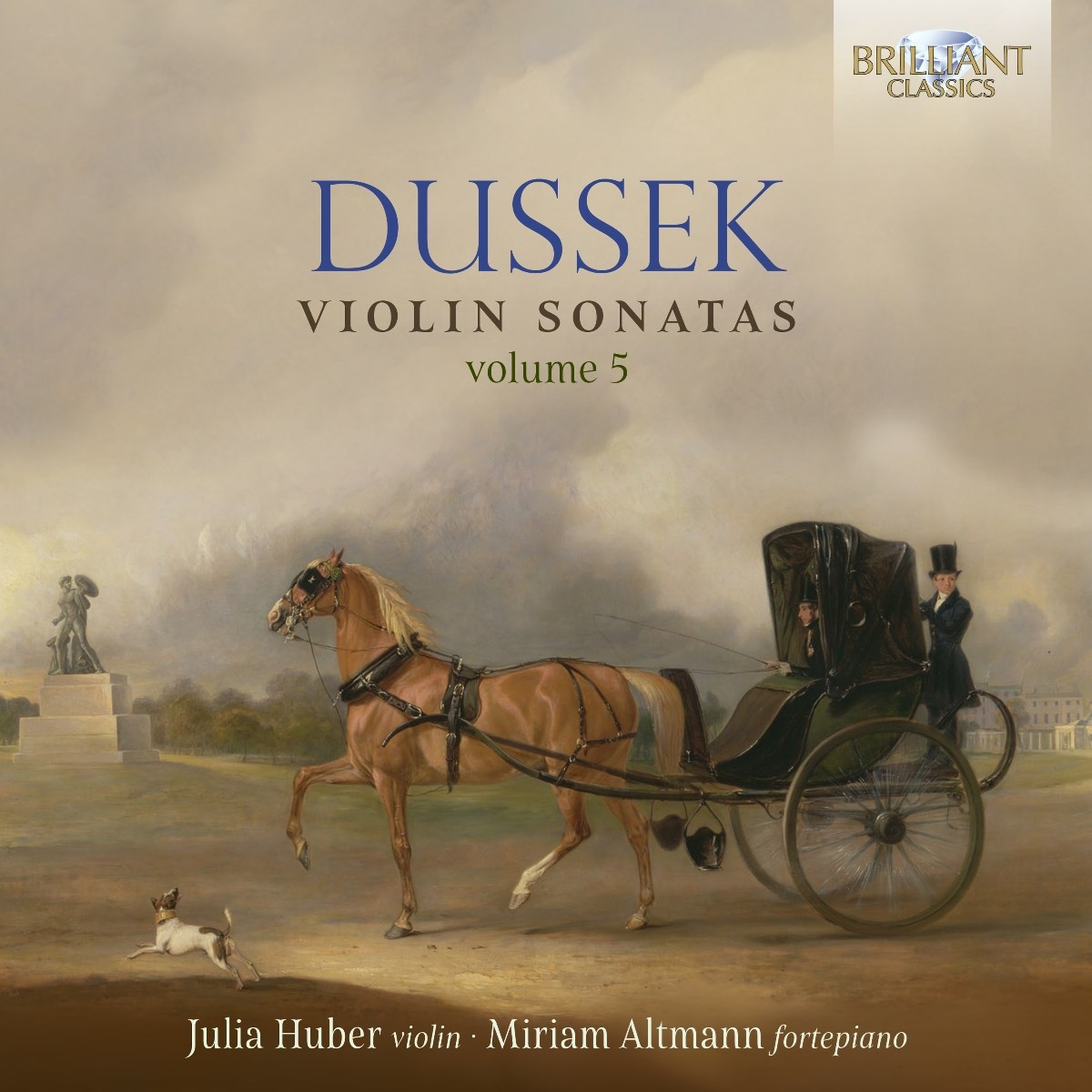Afbeelding van Julia Huber-Warzecha Miriam Altmann-Rose - Dussek: Violin Sonatas, Volume 5