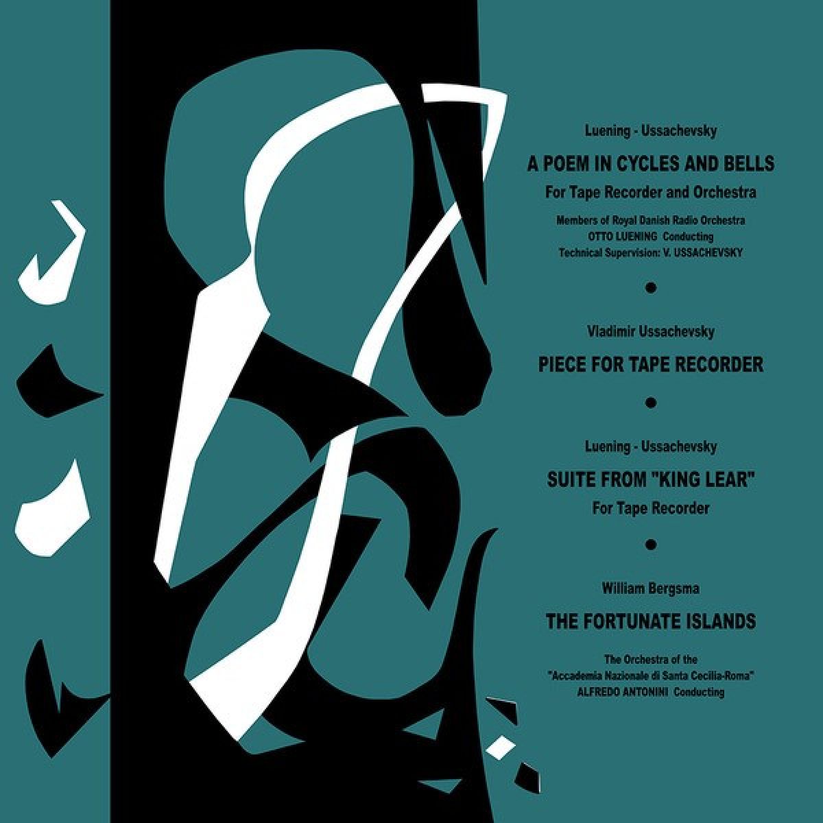 Afbeelding van Otto Luening, Vladimir Ussachevsky, William Bergsma - A Poem In Cycles And Bells & Other Music For Tape Recorder