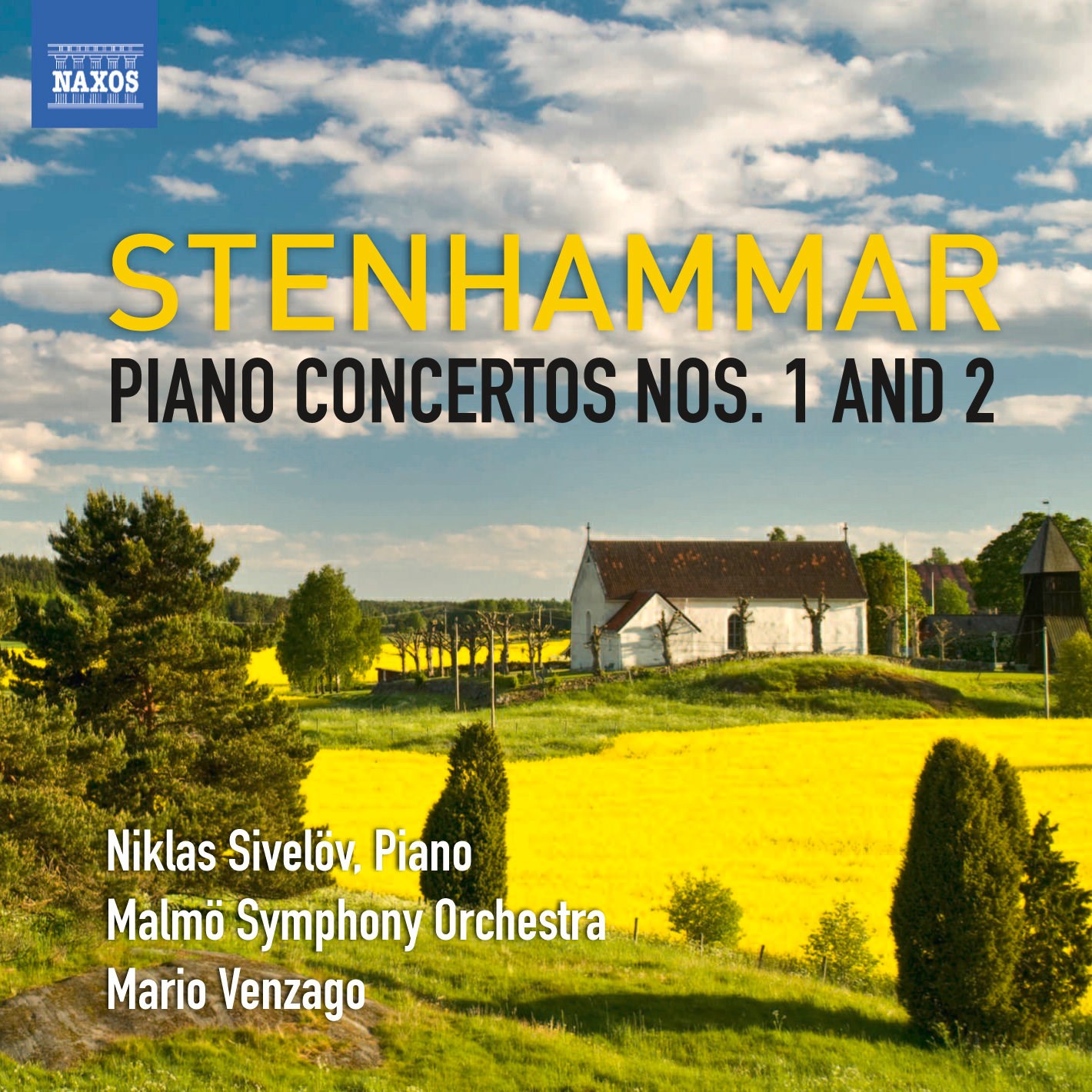 Afbeelding van Niklas Sivelov, Malmö Symphony Orchestra, Mario Venzago - Stenhammar: Piano Concertos Nos. 1 And 2