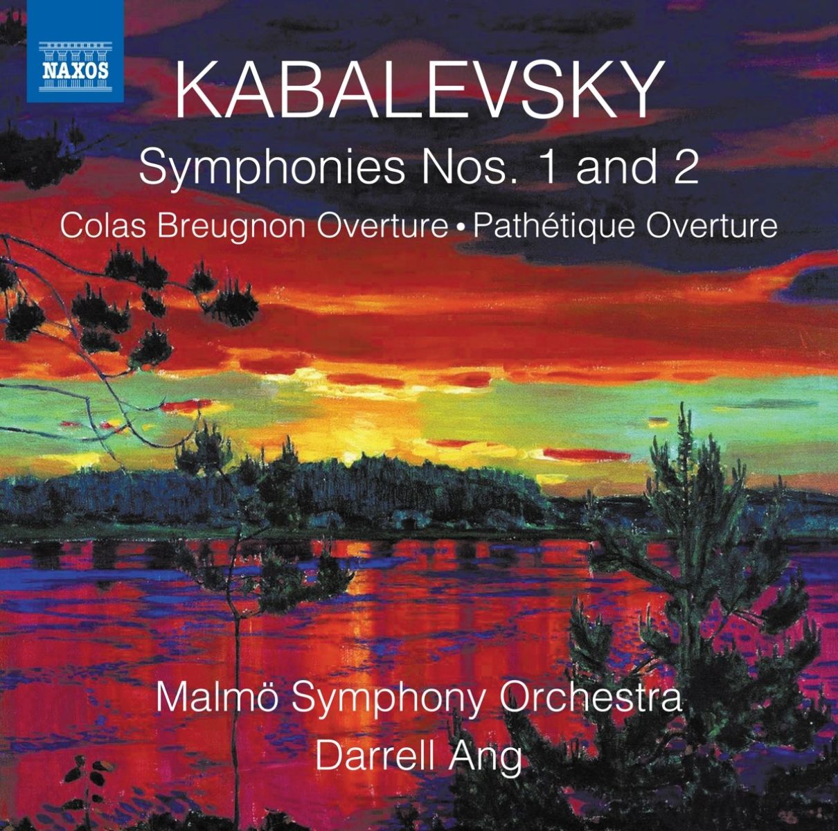 Afbeelding van Malmö Symphony Orchestra, Darrell Ang - Kabalevsky: Symphonies Nos. 1 And 2 | Colas Breugnon Overture | Pathétique Overture
