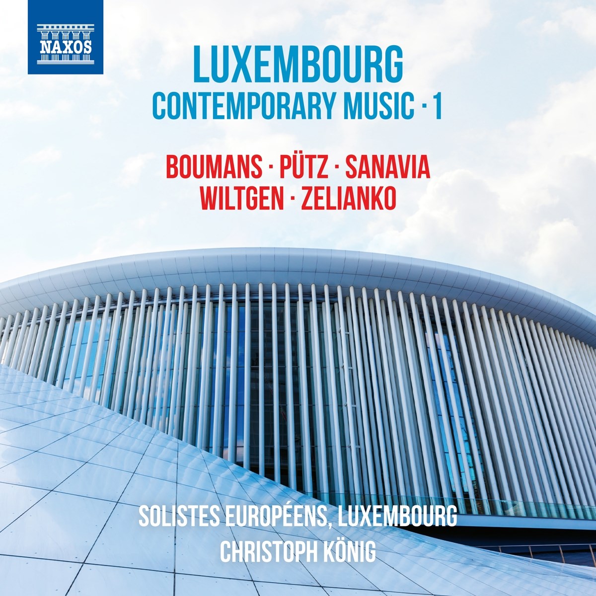 Afbeelding van Solistes Européens Luxembourg, Christoph König - Luxembourg Contemporary Music, Vol. 1