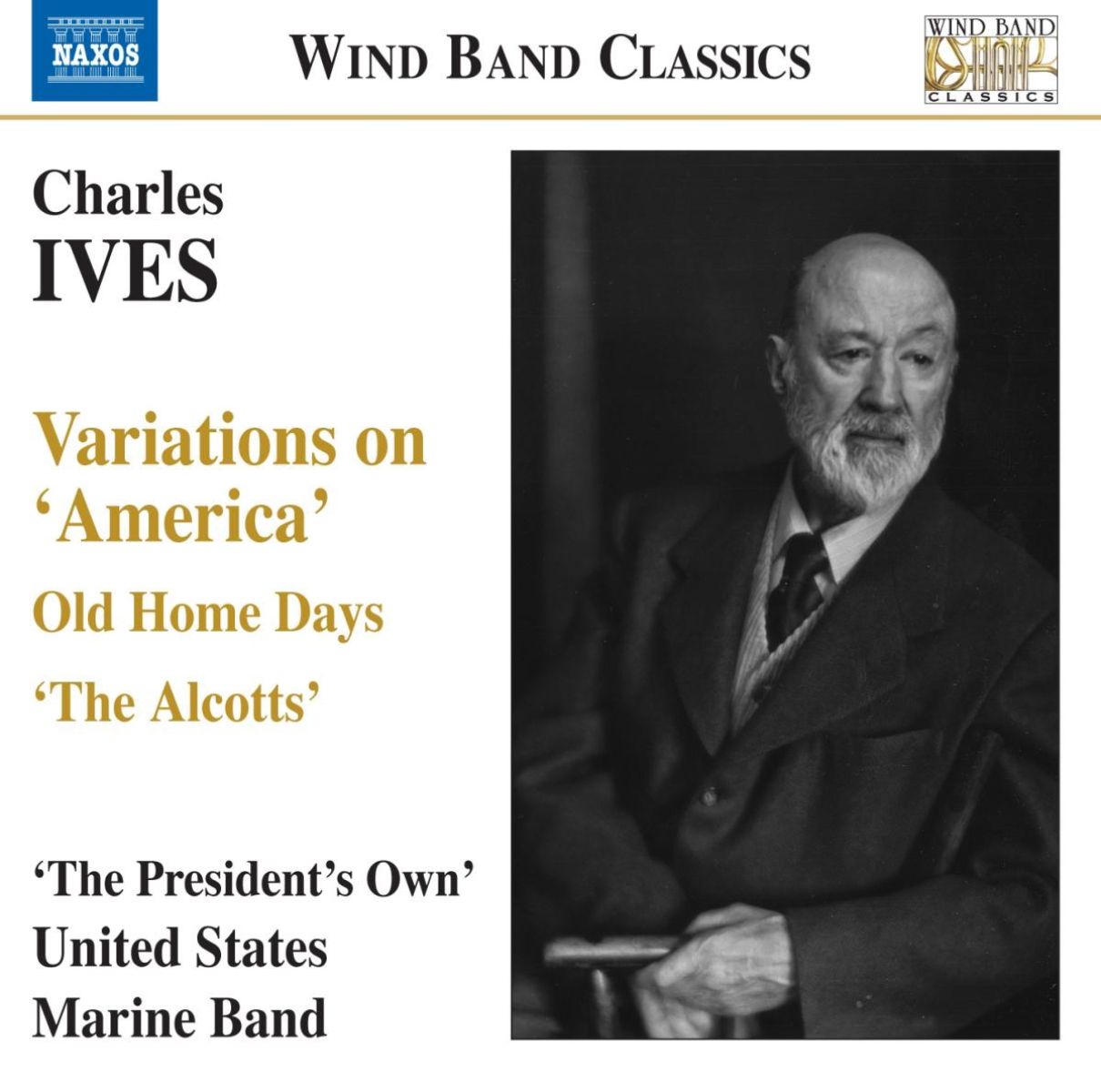 Afbeelding van United States Marine Band - Charles Ives: Variations On America
