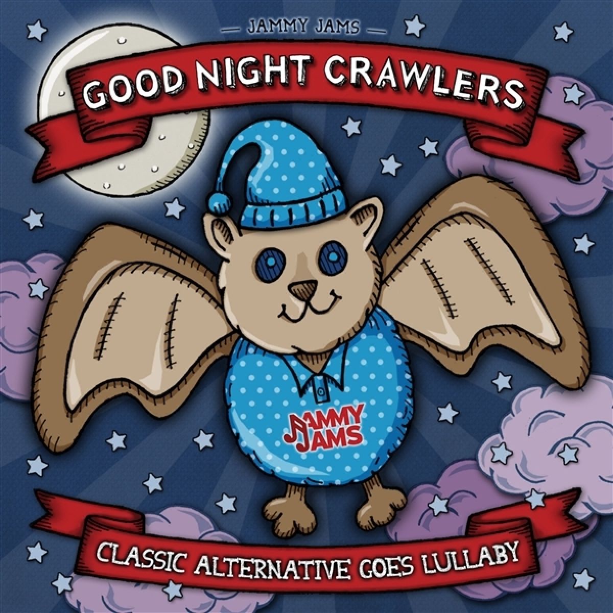Afbeelding van Jammy Jams - Good Night Crawlers: Classic Alternative Goes Lullaby