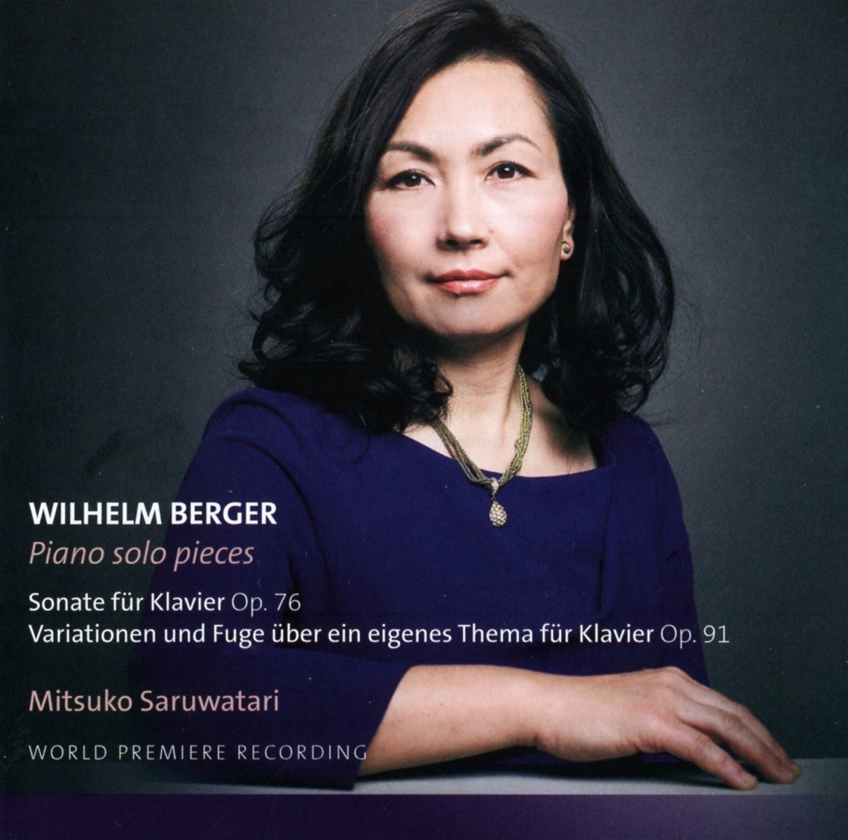 Mitsuko Saruwatari - Berger: Piano Solo Pieces World, Premiere Recording