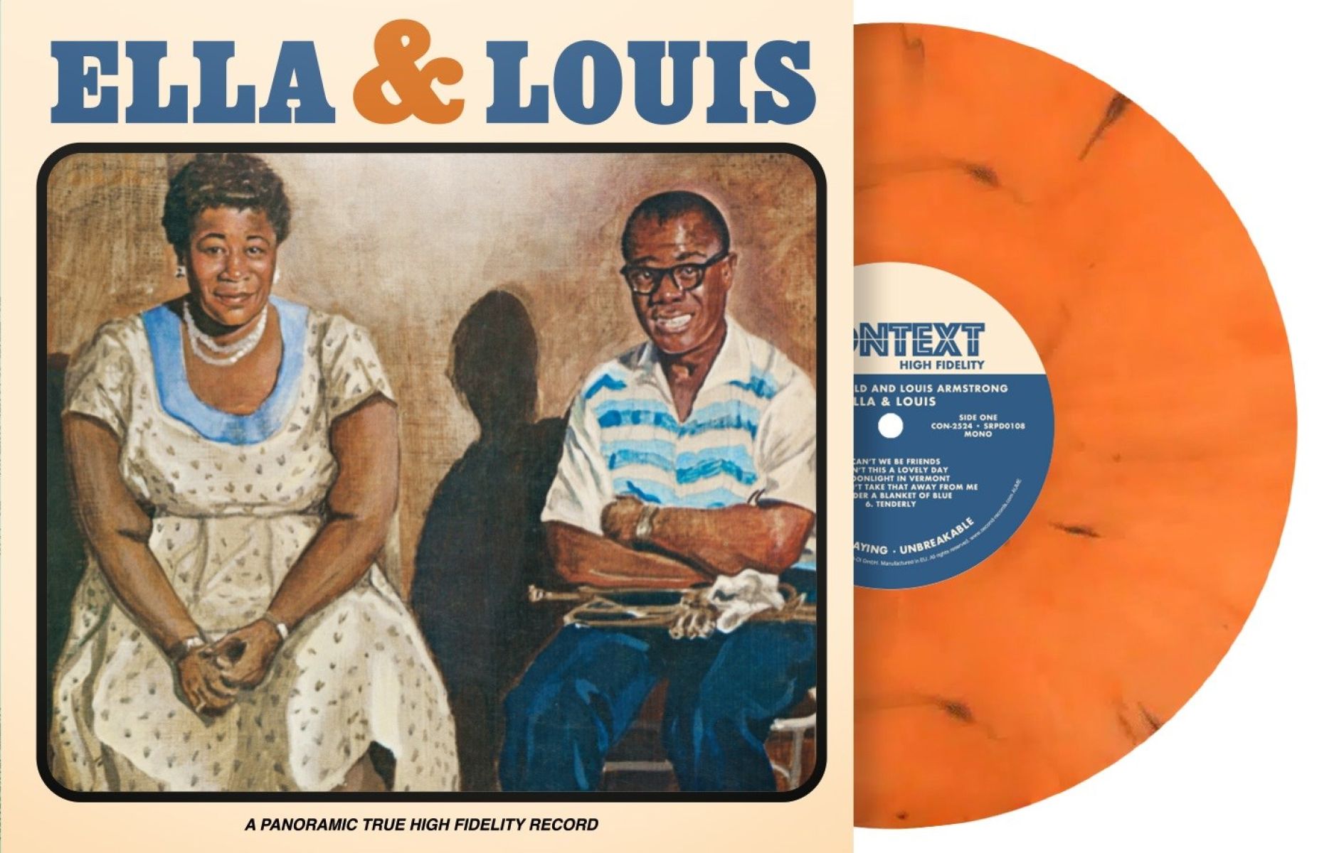 Afbeelding van Ella Fitzgerald And Louis Armstrong - Ella And Louis