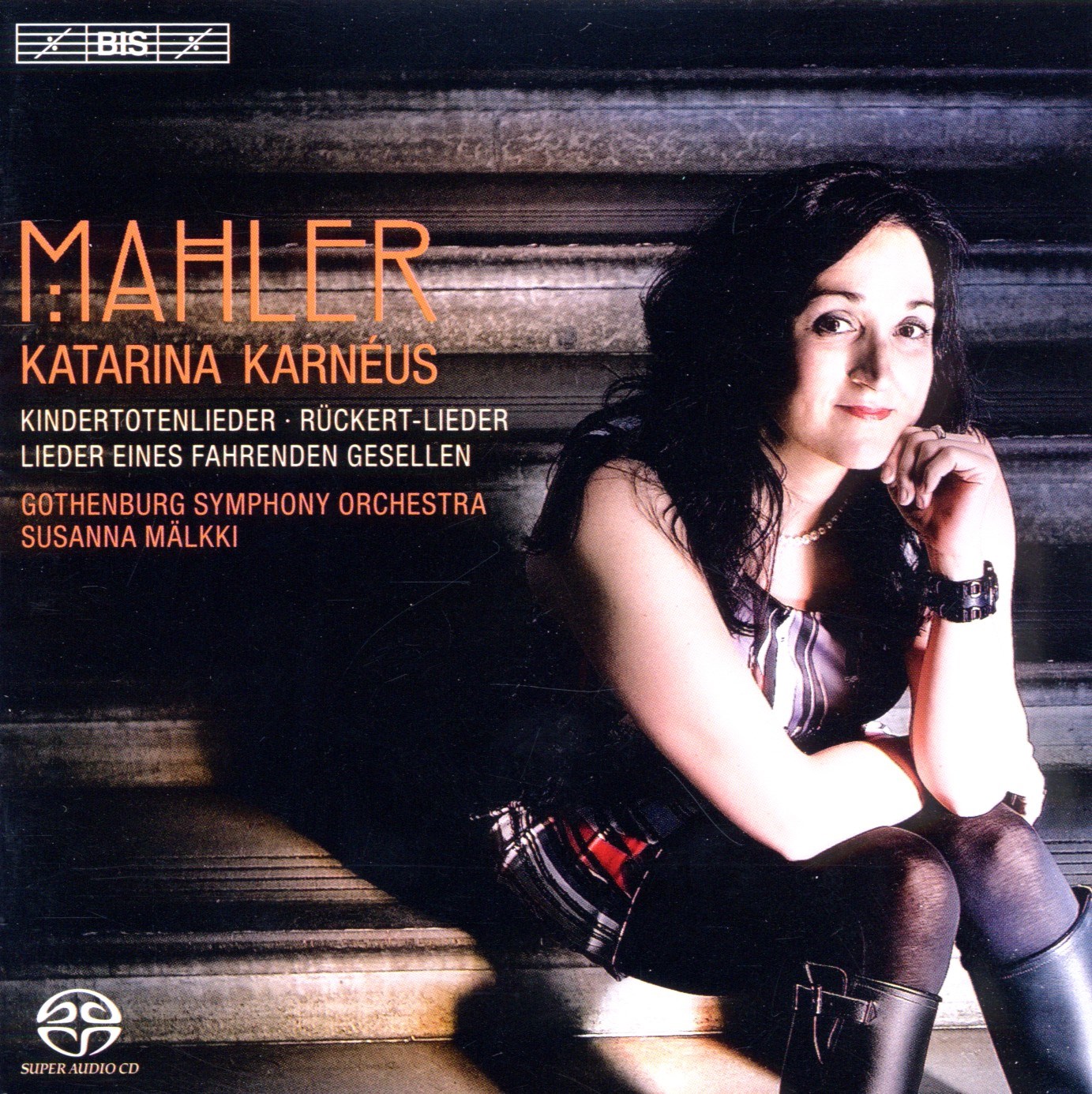 Afbeelding van Katarina Karnéus, Gothenburg Symphony Orchestra, Susanna Mälkki - Mahler: Orchestral Songs