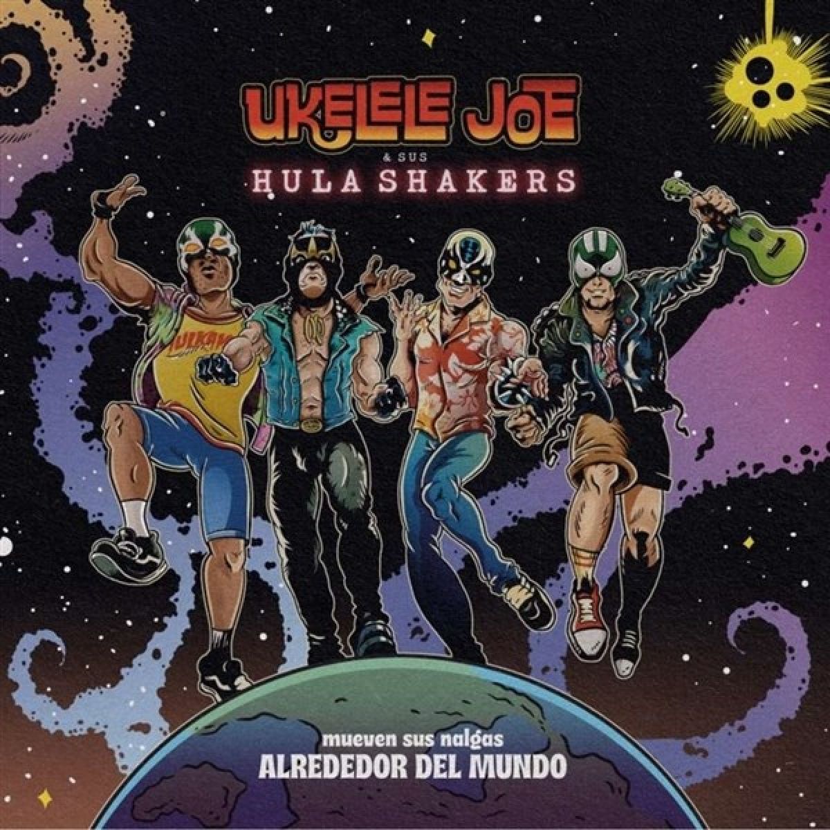 Afbeelding van Ukelele Joe & His Hula Shakers - Mueven Sus Nalgas Alrededor De Mundo