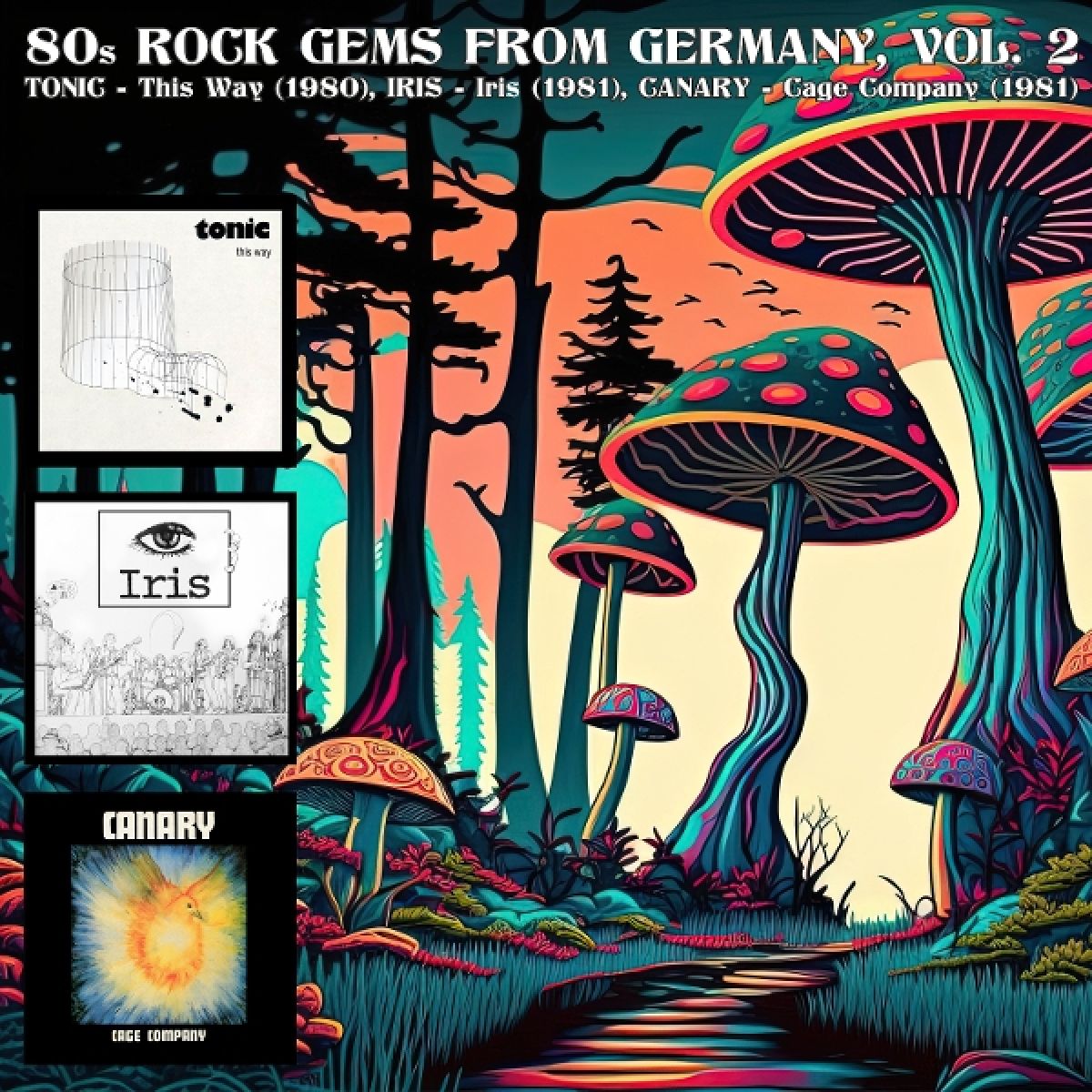 Afbeelding van Various Artists - 80s Rock Gems From Germany Vol. 2