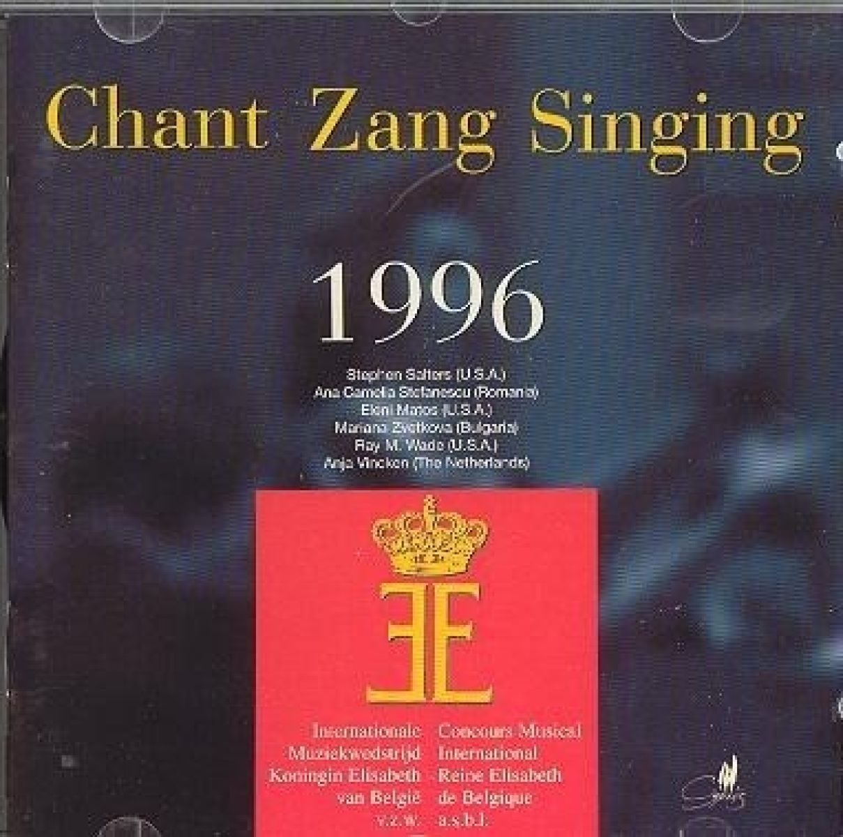 Afbeelding van Various Artists - The Queen Elisabeth International Music Competition Of Belgium - Singing 1996