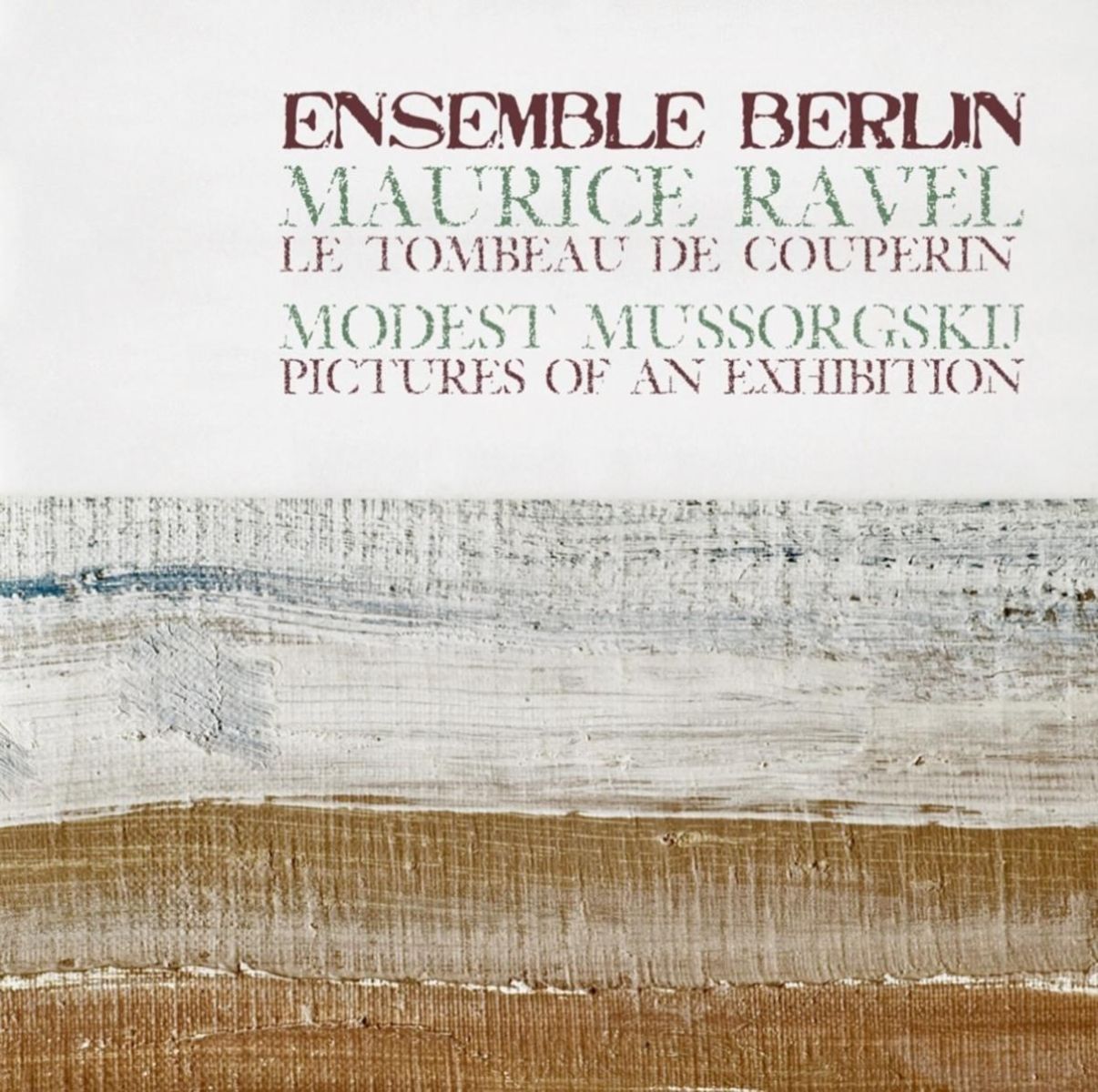 Afbeelding van Ensemble Berlin - Tombeau De Couperin, Pictures