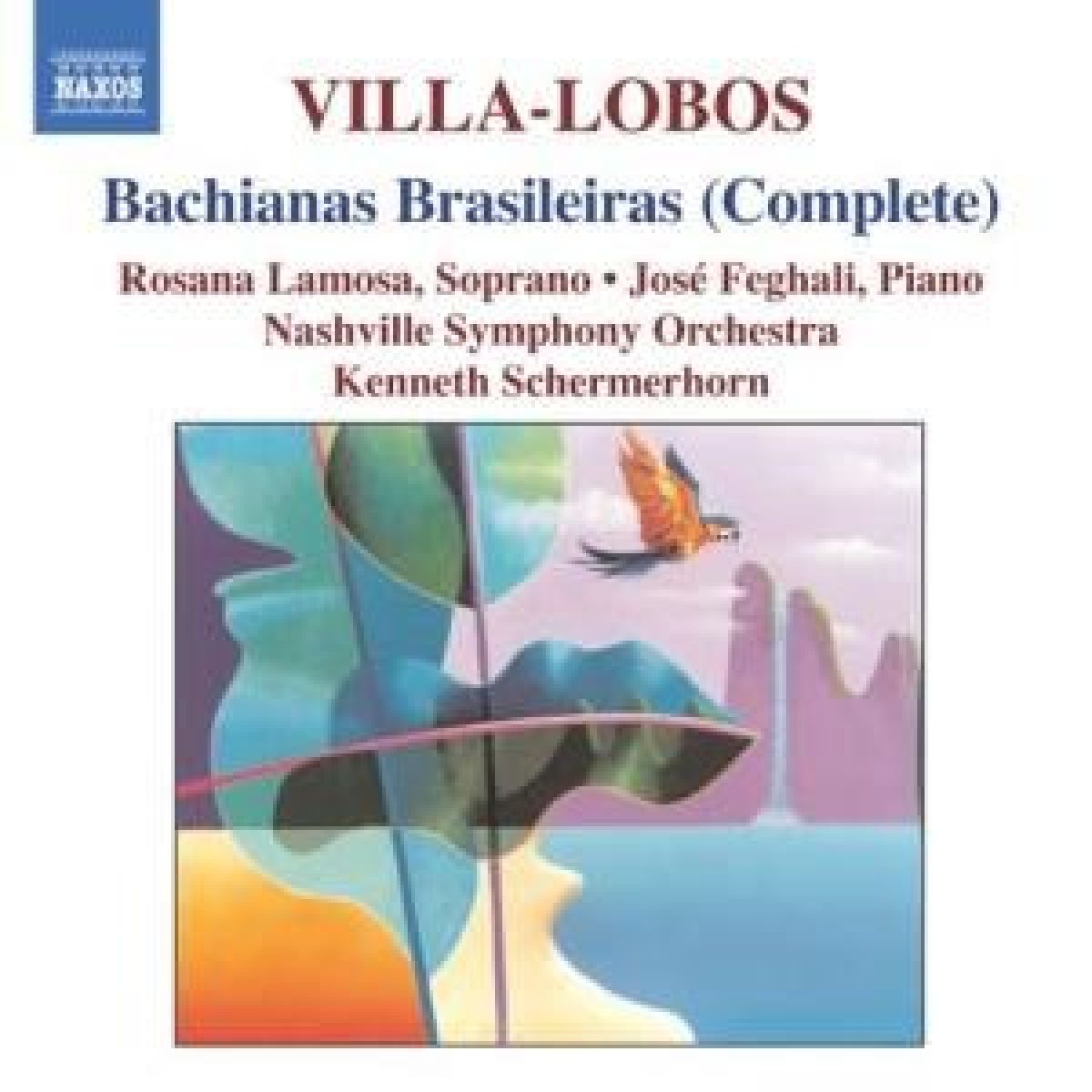 Afbeelding van Nashville Symphony Orchestra, Kenneth Schermerhorn - Villa-Lobos: Bachianas