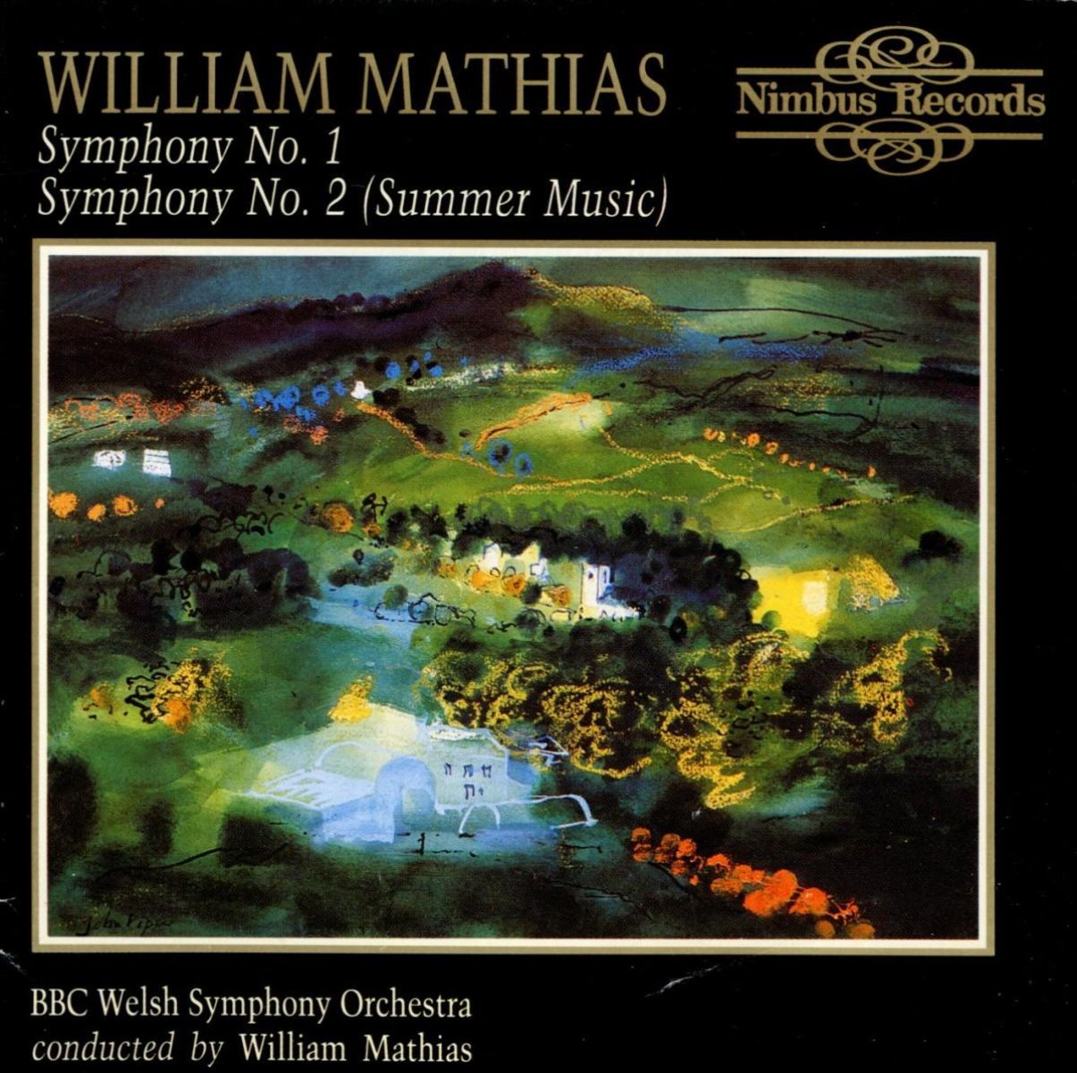 BBC Welsh Symphony Orchestra, William Mathias - Mathias: Symphonies Nos.1 & 2 'Summer Music'
