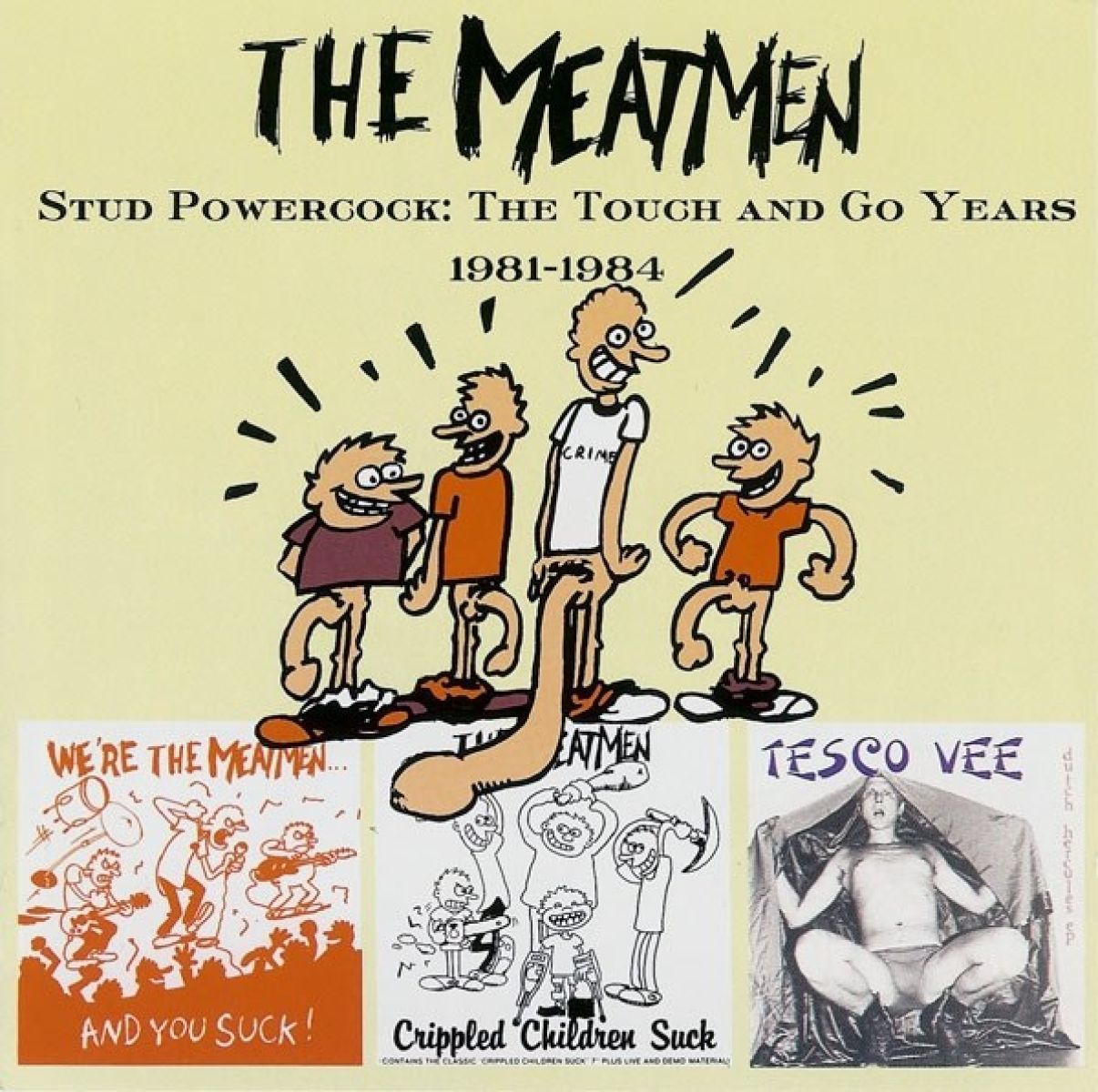 Afbeelding van Meatmen - Stud Powercock: The Touch And Go Years 1981-1984