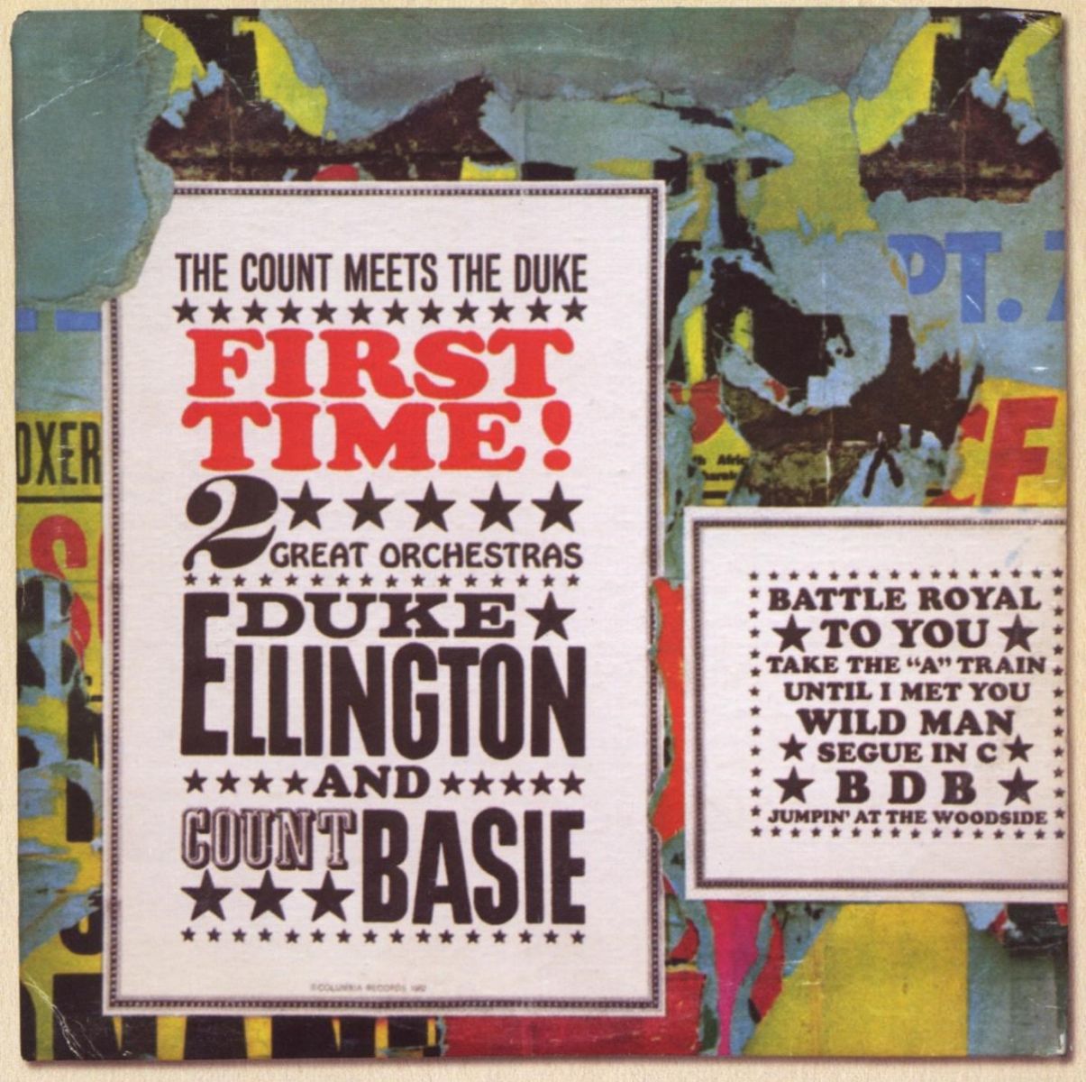 Afbeelding van Duke Ellington & Count Basie - First Time! The Count Meets The Duke