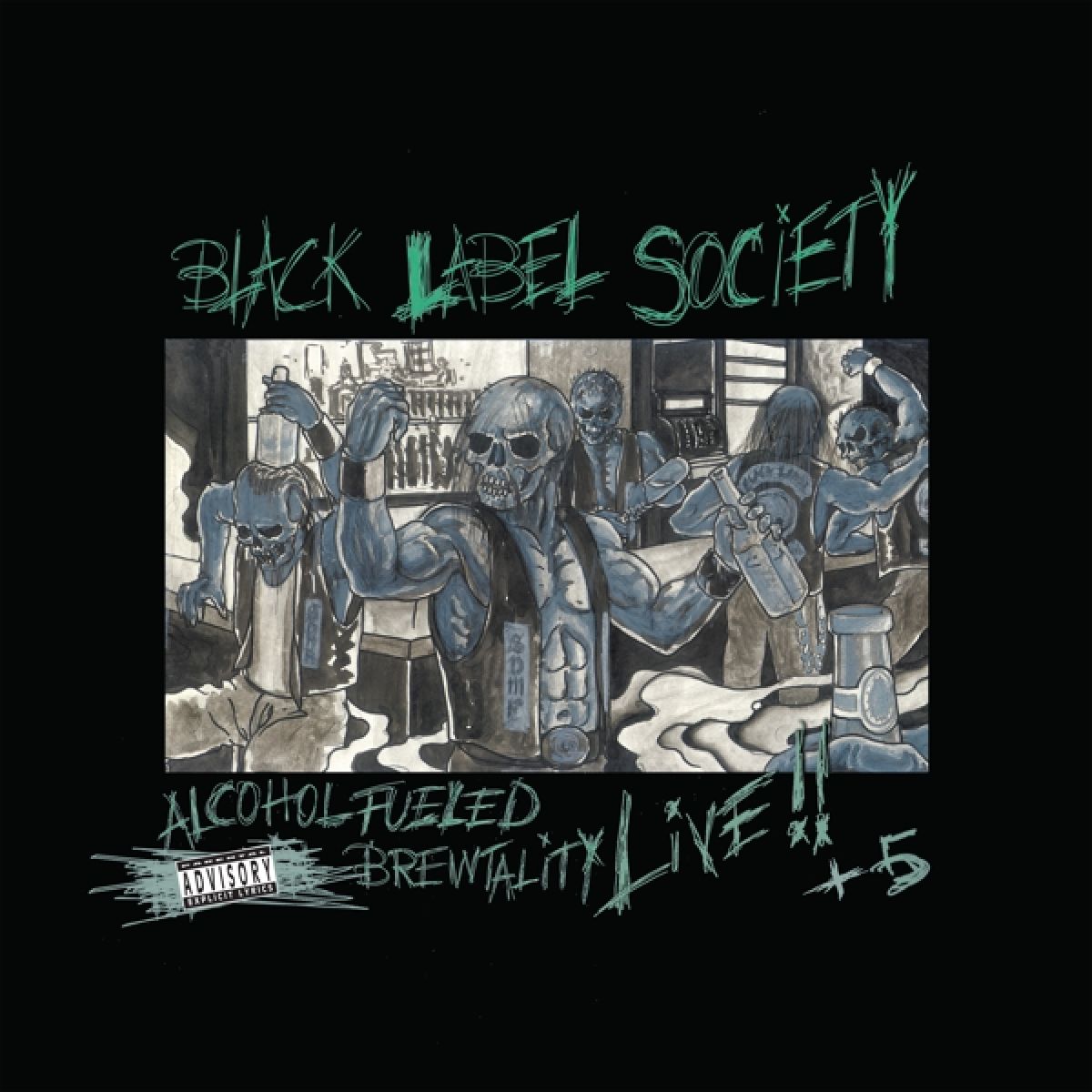 Afbeelding van Black Label Society - Alcohol Fueled Brewtality Live!! + 5