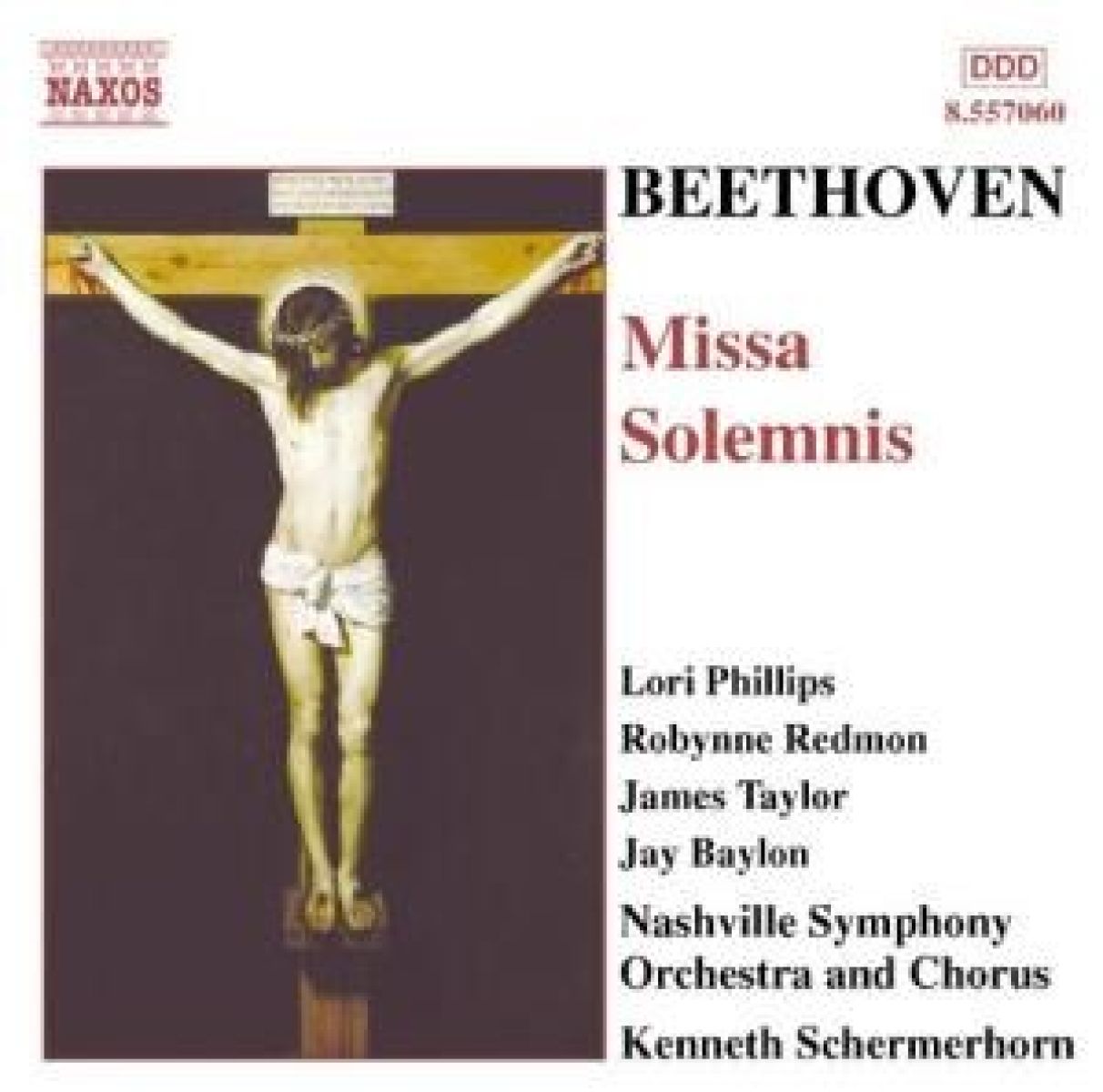 Afbeelding van Lori Phillips, Robynne Redmon, Nashville Symphony Orchestra And Chorus - Beethoven: Missa Solemnis