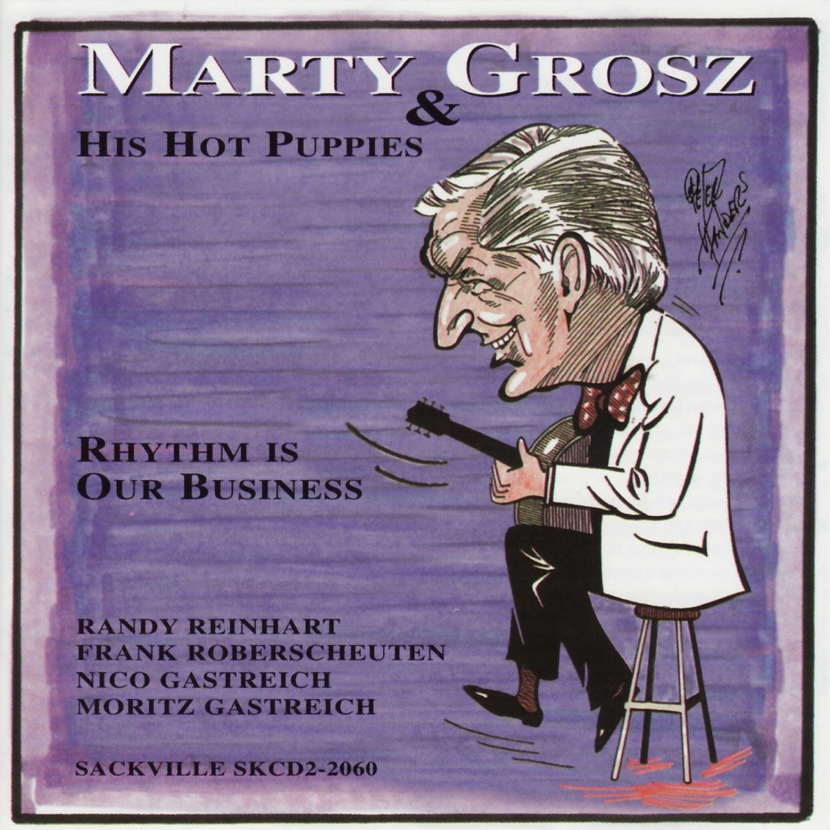Afbeelding van Marty Grosz & His Hot Puppies - Rhythm Is Our Business