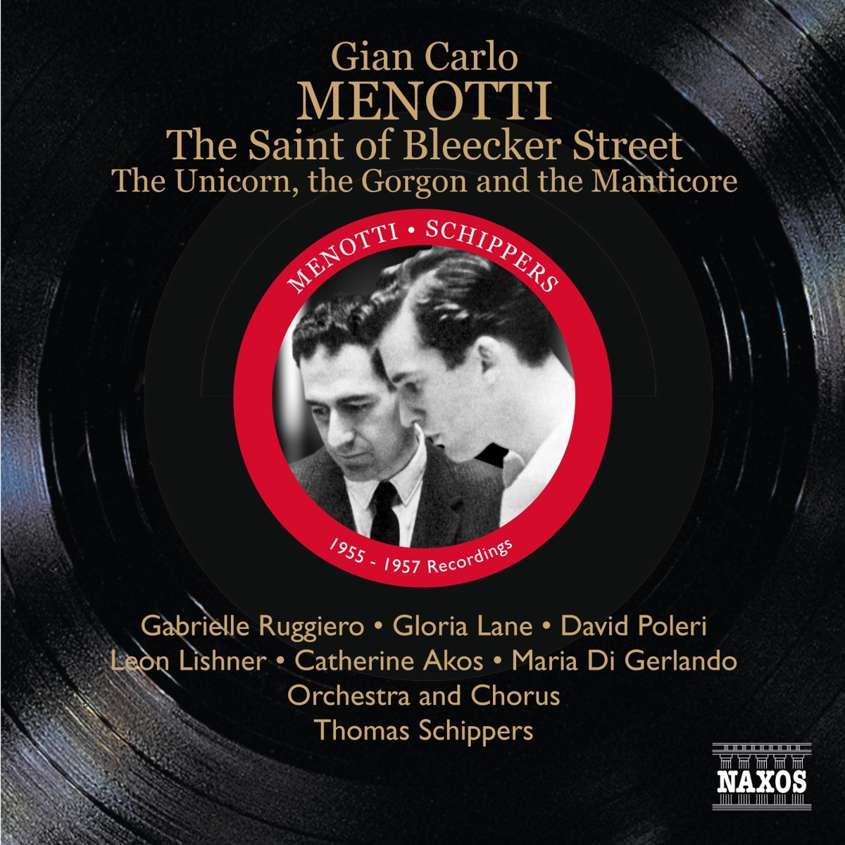 Chorus and Orchestra Thomas Schippers - Menotti: The Saint Of Bleecker Street