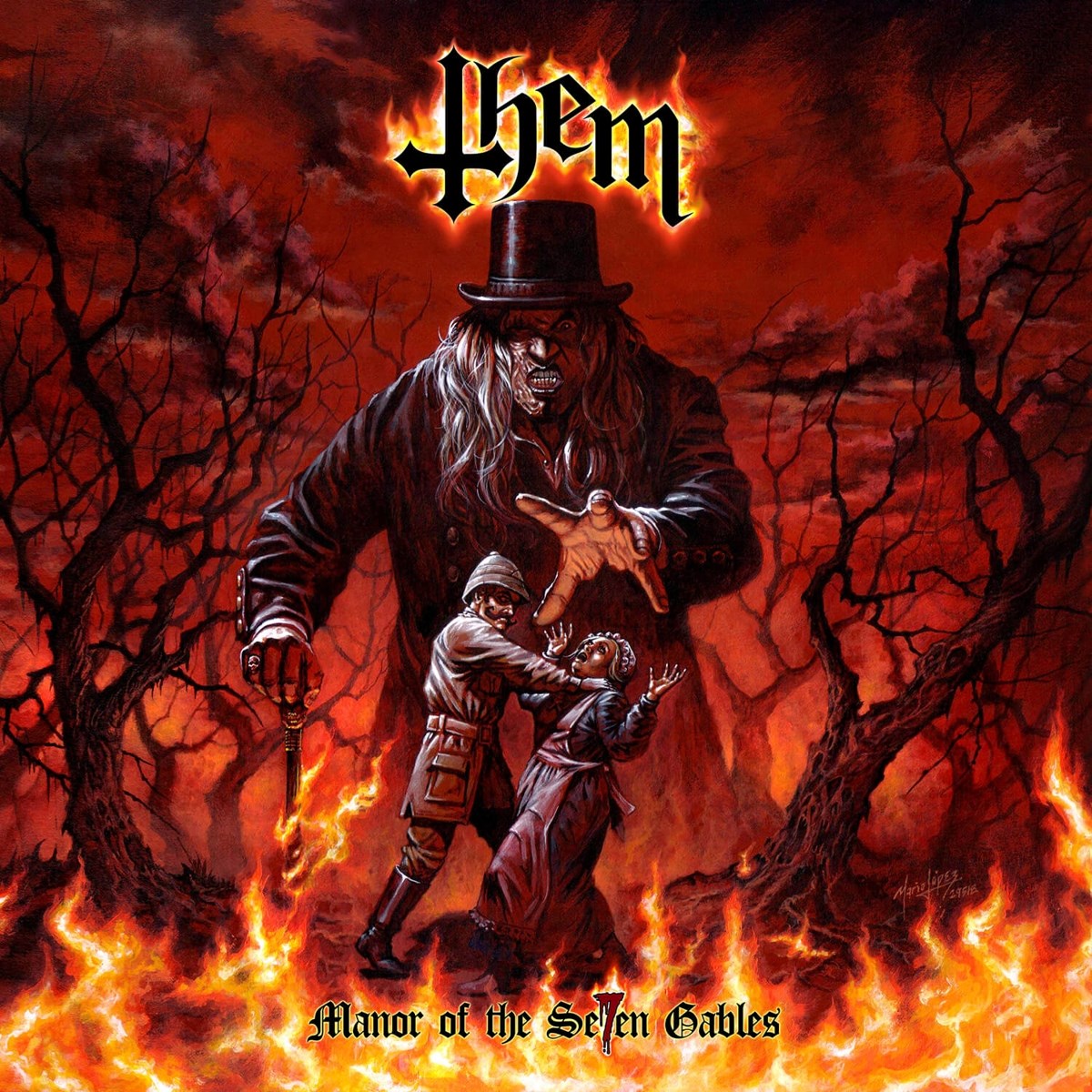 Afbeelding van Them - Manor Of The Se7en Gables