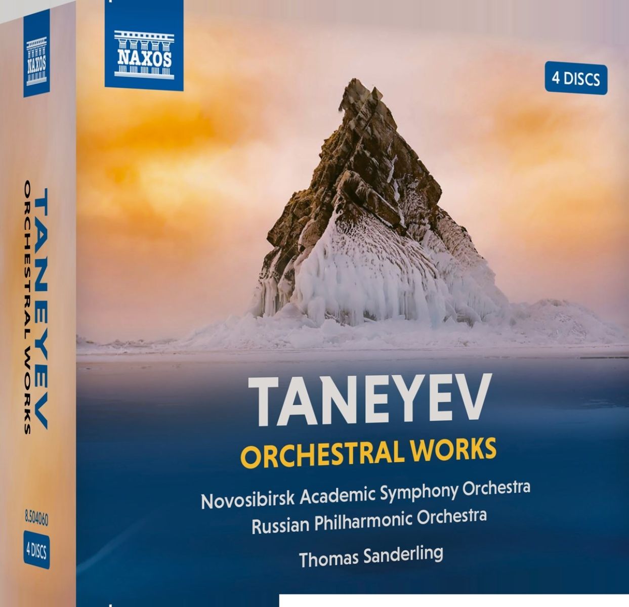 Afbeelding van Ilya Kaler, Novosibirsk Academic Symphony Orchestra - Taneyev: Orchestral Works