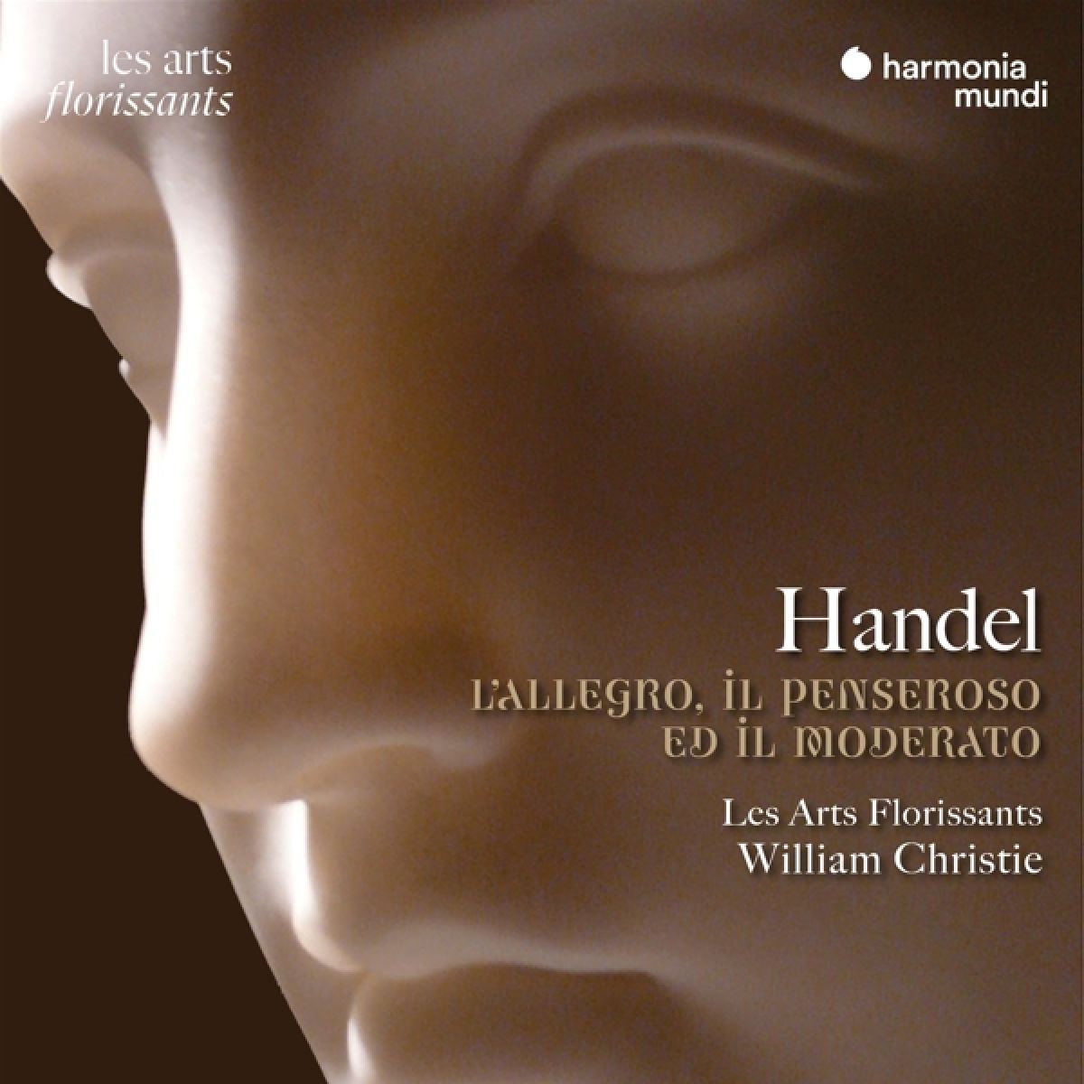 Afbeelding van Les Arts Florissants, William Christie - Händel: L'Allegro, il Penseroso ed il Moderato
