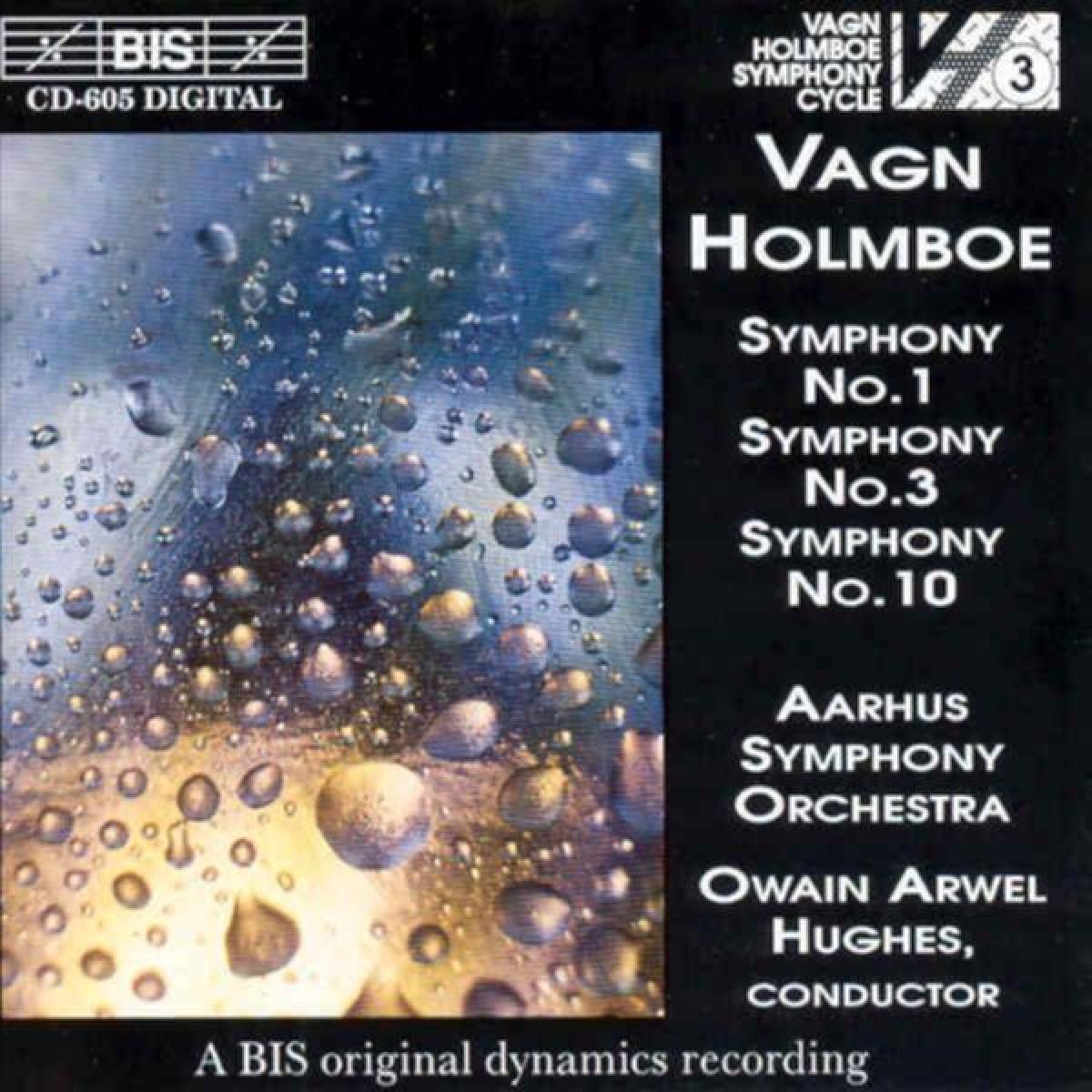 Afbeelding van Aarhus Symphony Orchestra, Owain Arwel Hughes - Holmboe: Symphony No.1, Op. 4