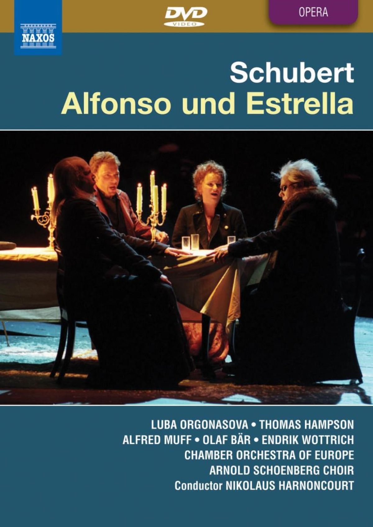 Afbeelding van Arnold Schienberg Choir, Chamber Orchestra Of Europe - Schubert: Alfonso Und Estrella