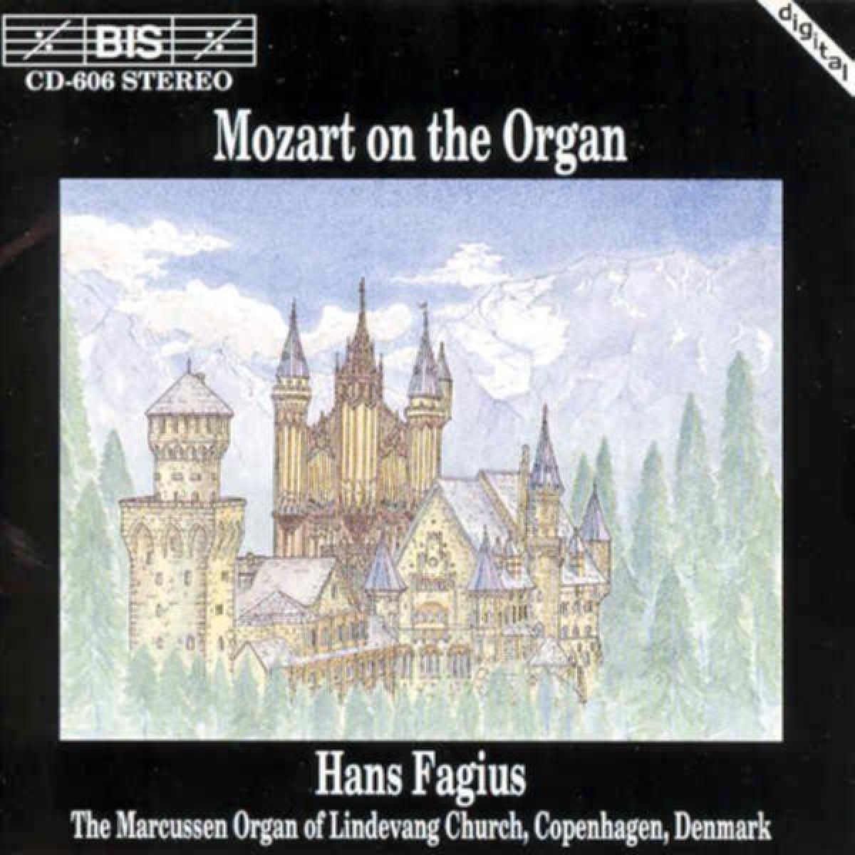 Afbeelding van Hans Fagius - Mozart: Overture In C, Kv 339