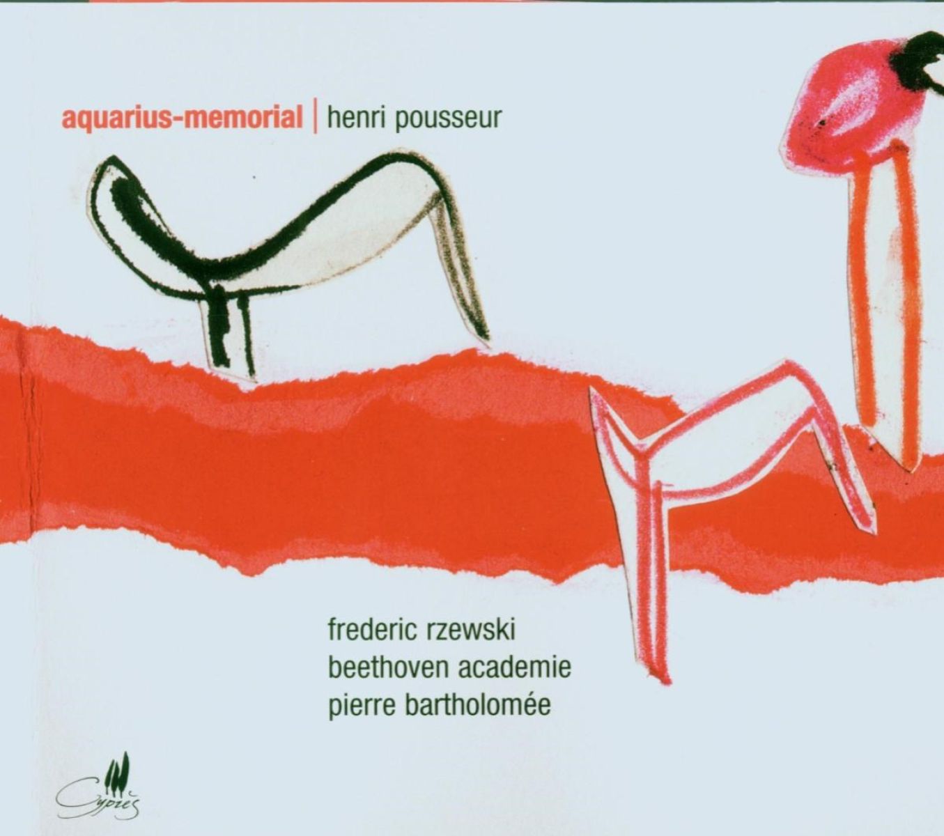 Frederic Rzewski, Beethoven Academie, Pierre Bartholomée - Pousseur: Aquarius Memorial