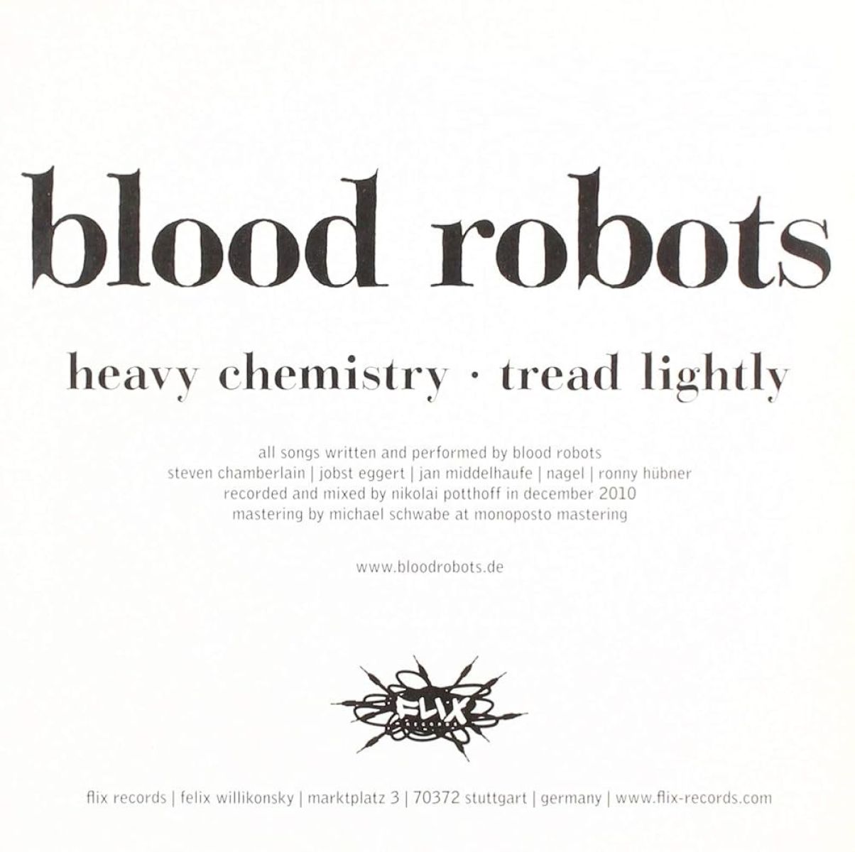 Afbeelding van Blood Robots - Heavy Chemistry