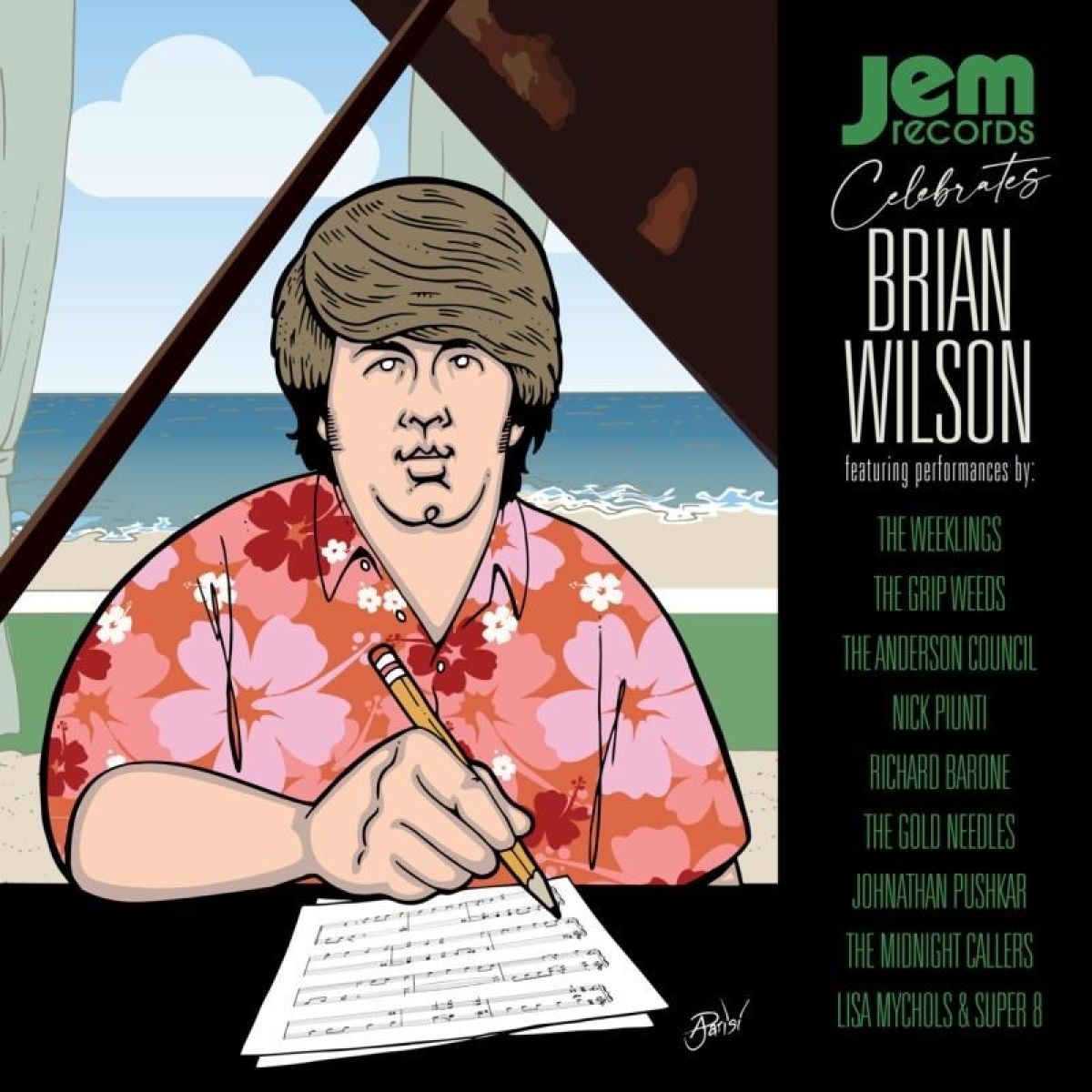 Various Artists - Jem Records Celebrates Brian Wilson