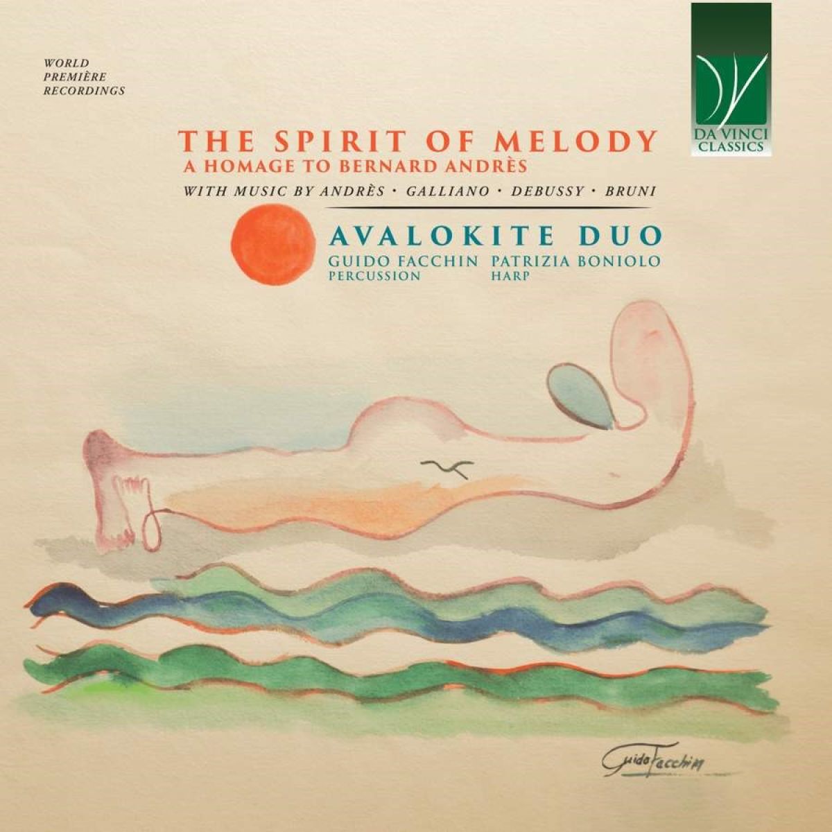 Avalokite Duo - The Spirit of Melody: A Homage To Bernard Andrès