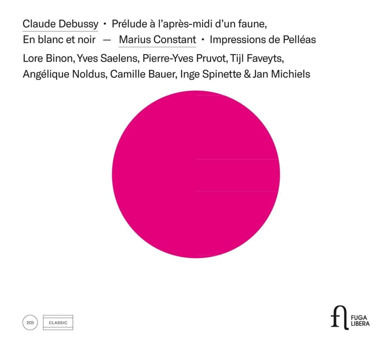 Afbeelding van Lore Binon, Yves Saelens, Pierre-Yves Pruvot - Prélude A L'Après-Midi D'un Faune - En Blanc Et Noir