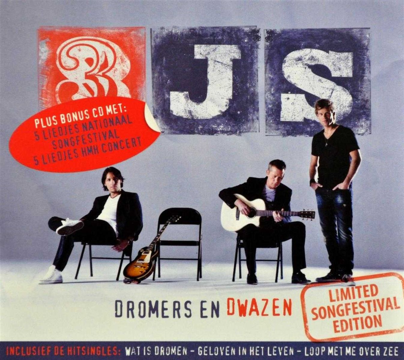Afbeelding van 3JS - Dromers En Dwazen (Limited Songfestival Edition)