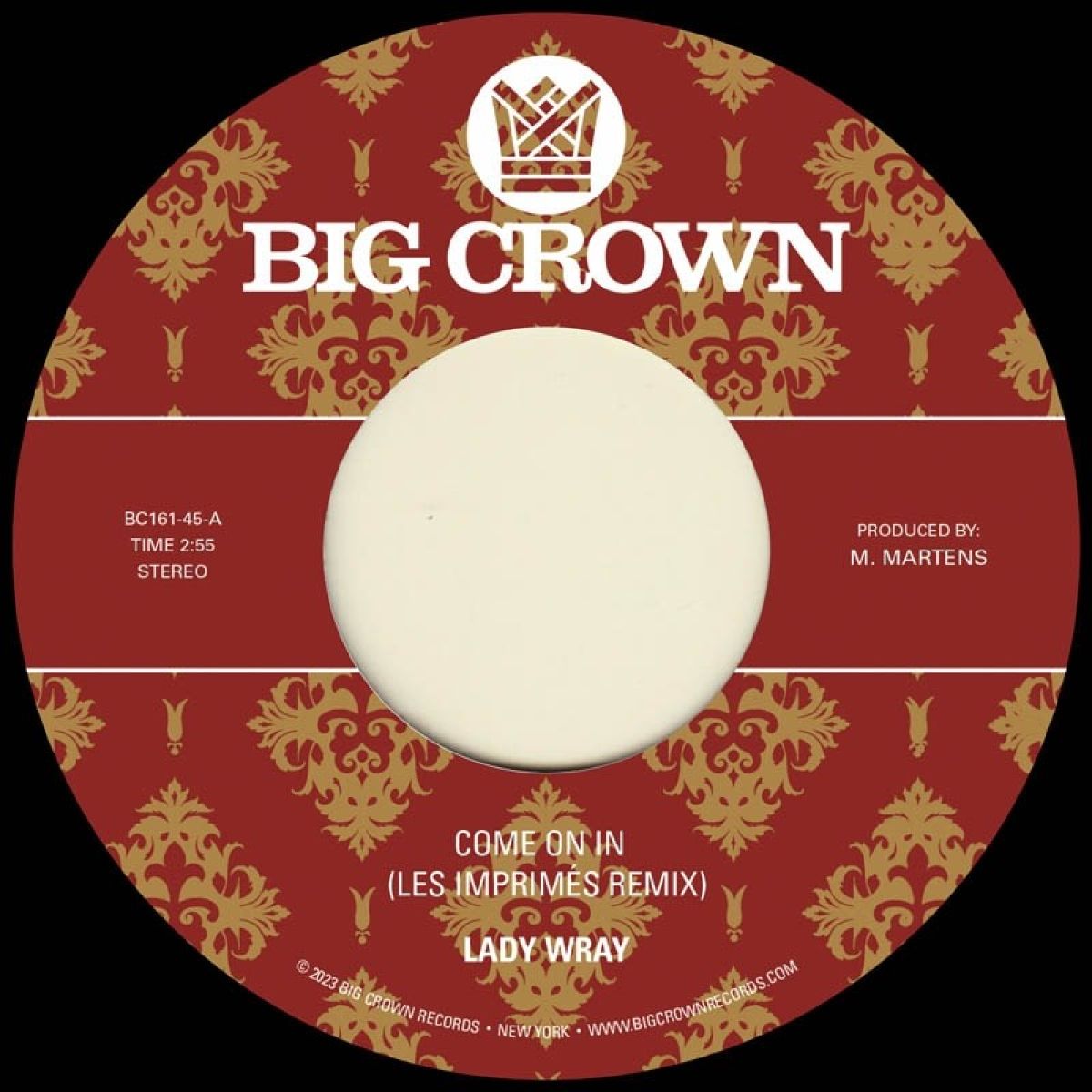 Afbeelding van Lady Wray, Les Imprimes & Surprise Chef - Come On In / Under The Sun